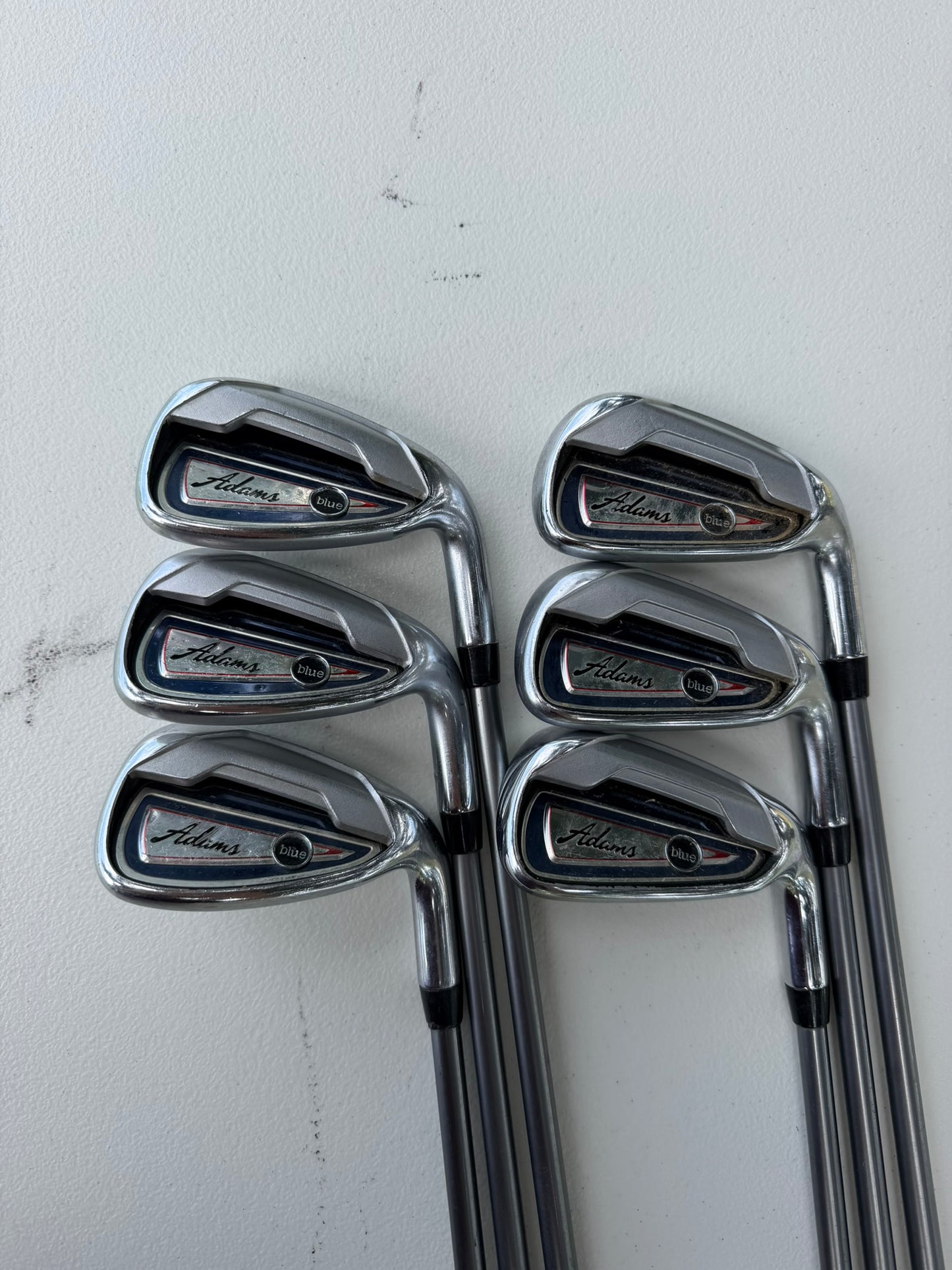 Adams 2015 Blue Iron Set 5-PW Aldila Slim Tech 55 Regular Flex Standard NICE