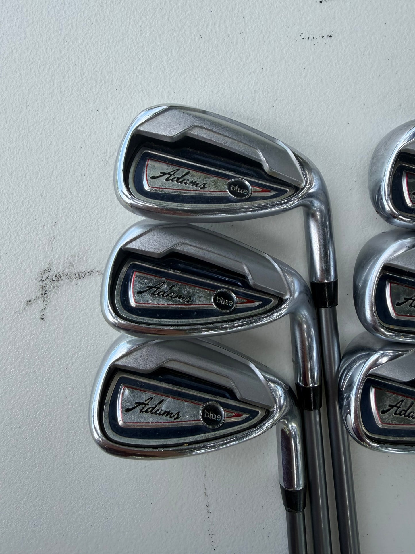 Adams 2015 Blue Iron Set 5-PW Aldila Slim Tech 55 Regular Flex Standard NICE