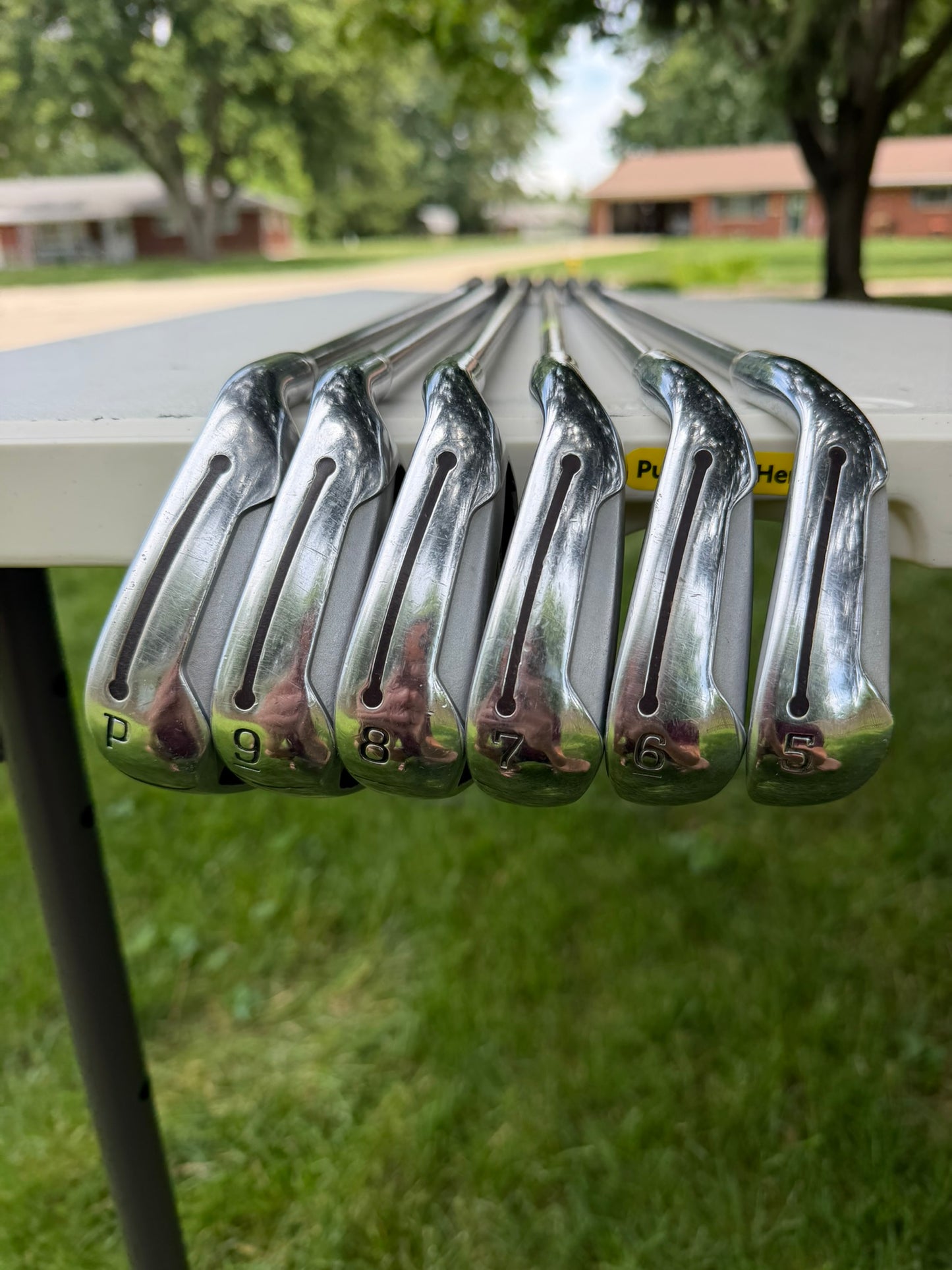 Adams 2015 Blue Iron Set 5-PW Aldila Slim Tech 55 Regular Flex Standard NICE