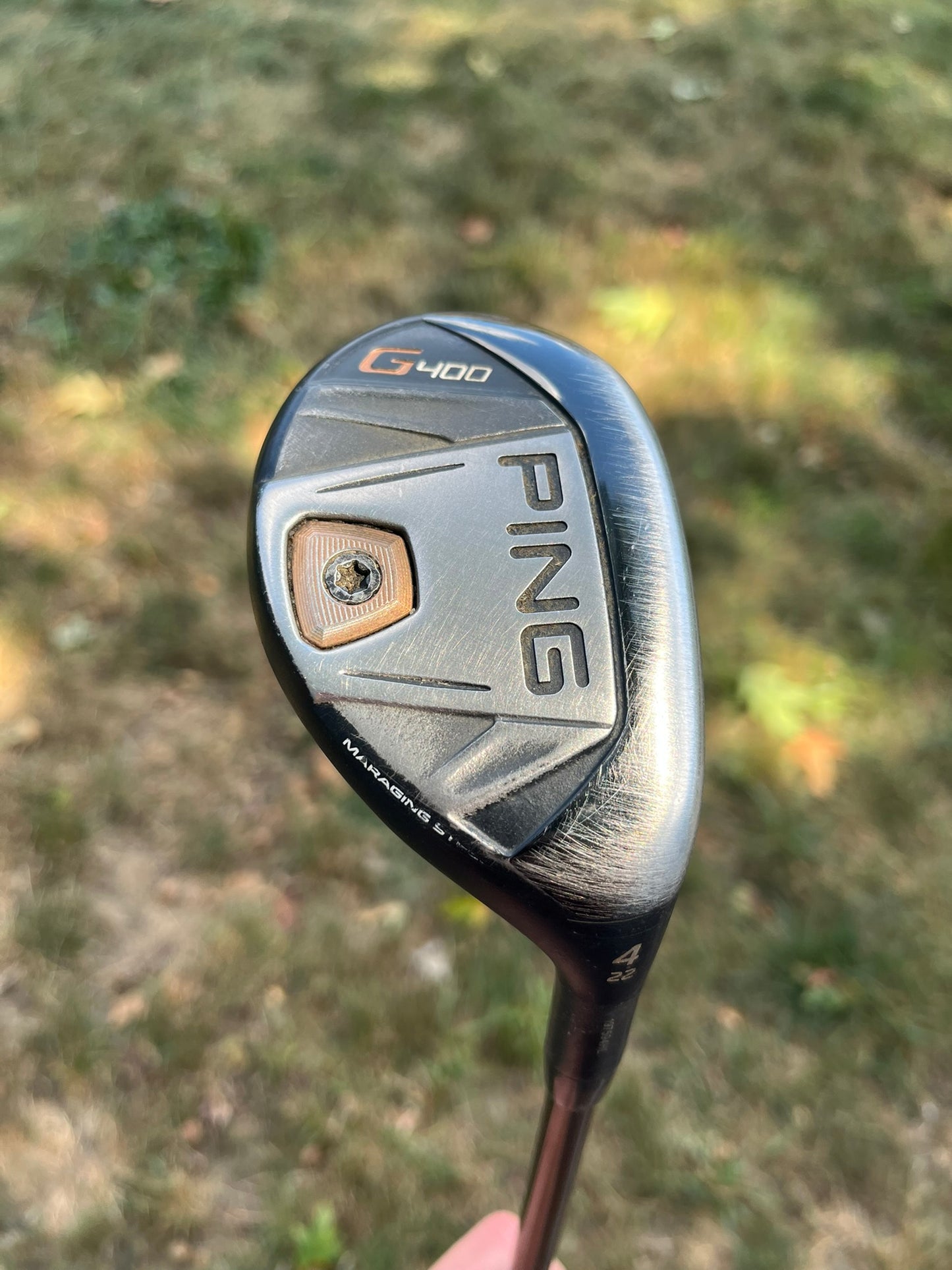 Photo of Ping G400 4 Hybrid 22° Stiff Flex Alta Cb 70