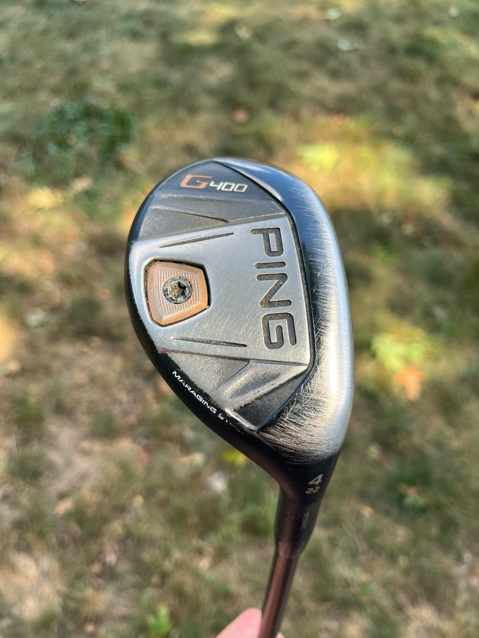 Photo of Ping G400 4 Hybrid 22° Stiff Flex Alta Cb 70