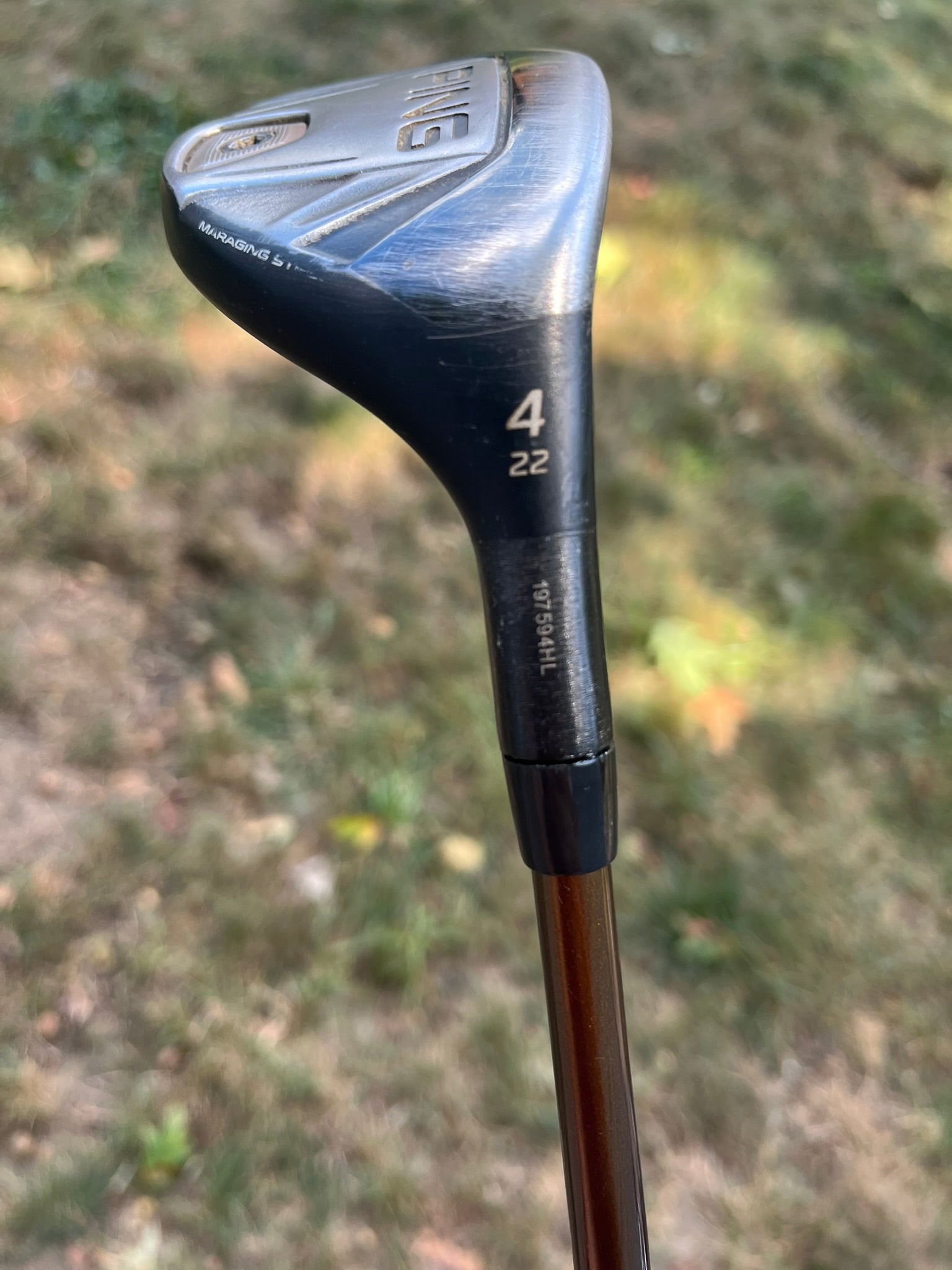 Photo of Ping G400 4 Hybrid 22° Stiff Flex Alta Cb 70