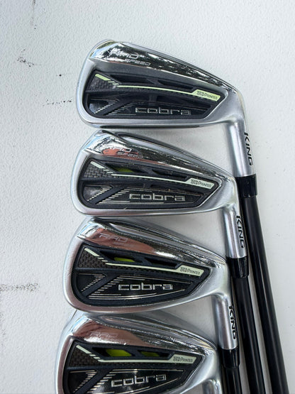 Photo of Cobra RAD Speed Iron Set Stiff Flex Catalyst 80