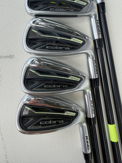 Photo of Cobra RAD Speed Iron Set Stiff Flex Catalyst 80