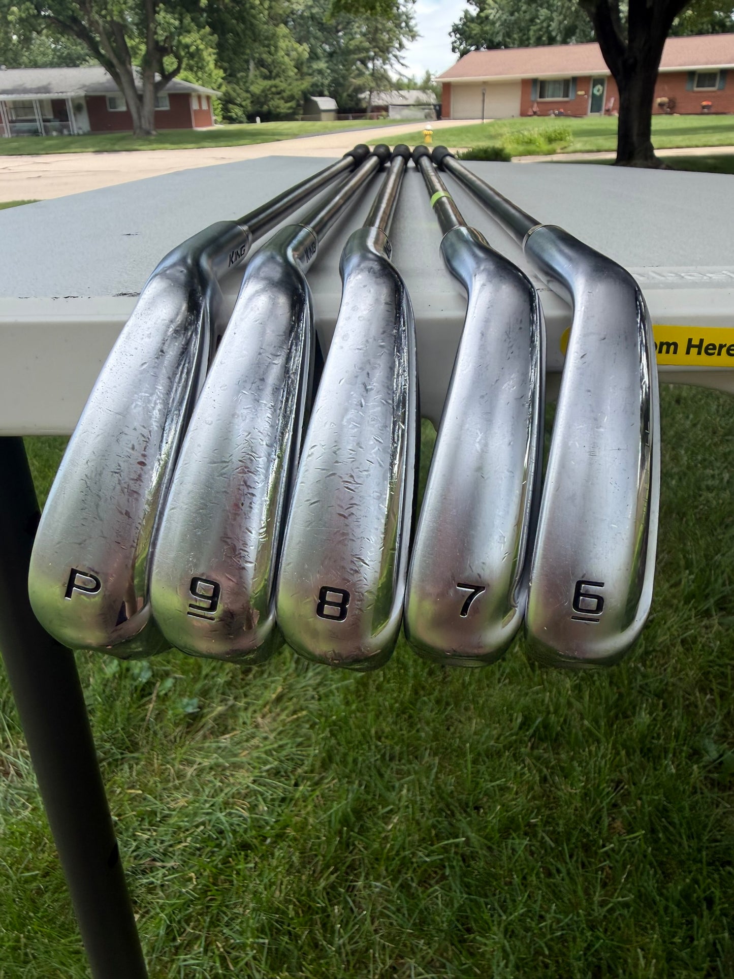 Cobra RAD Speed Iron Set 6-PW Catalyst 80 Stiff Flex Standard NICE