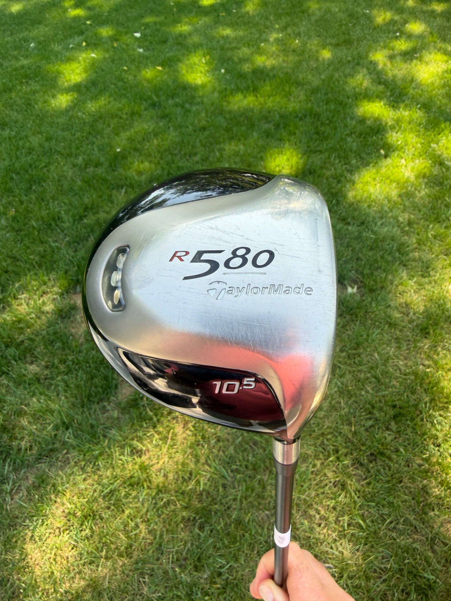 TaylorMade R580 Driver 10.5° Graphite 60G Stiff Flex 45" NICE