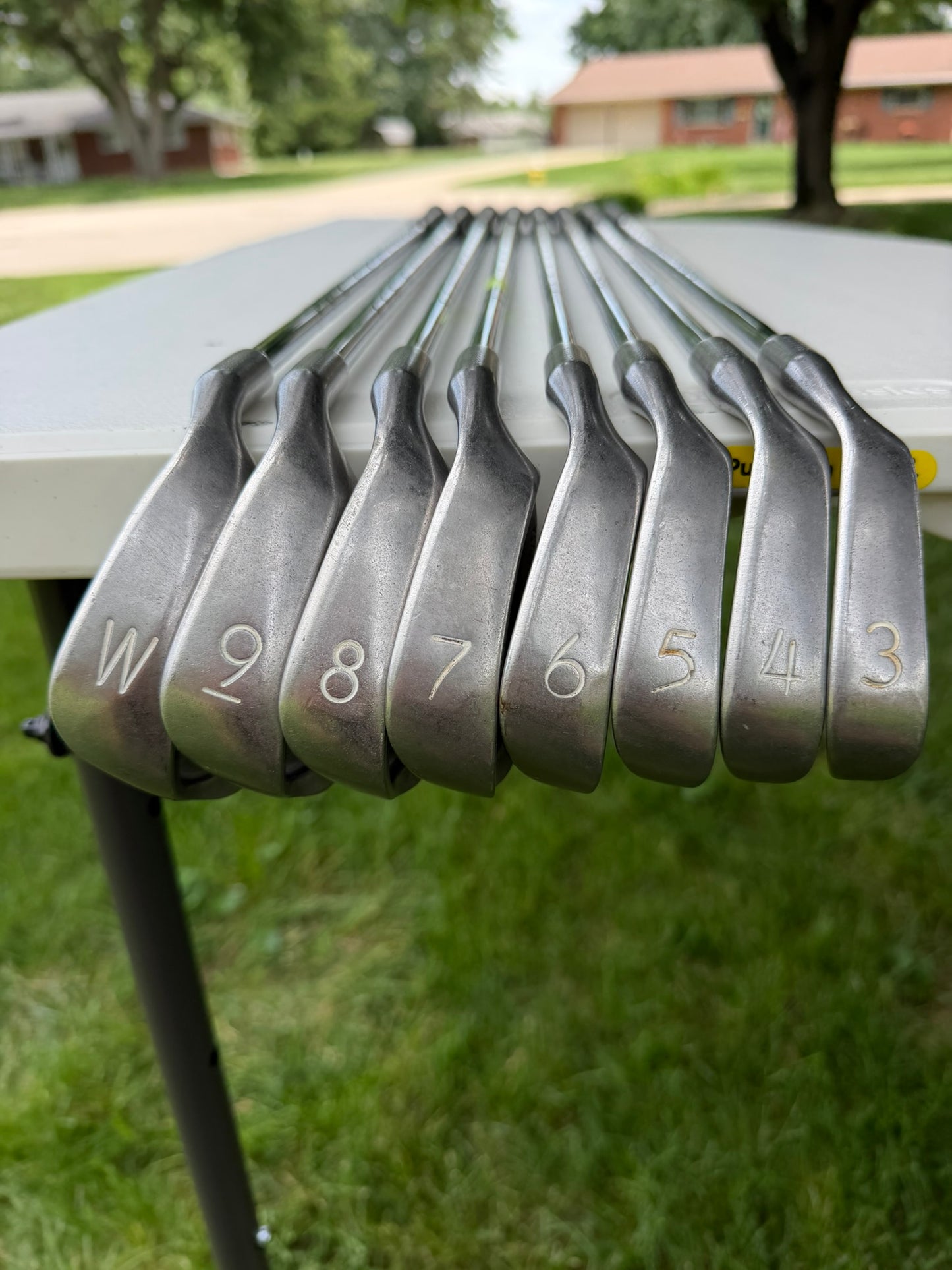 Ping Eye 2 Iron Set 3-PW Orange Dot ZZ Lite Stiff Flex NICE