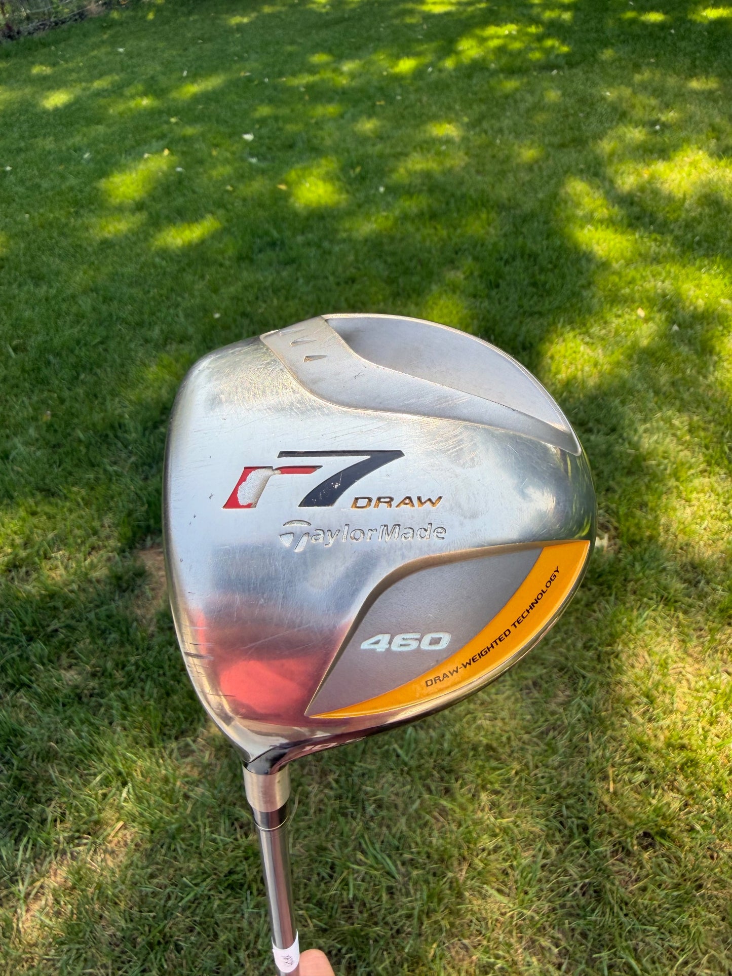 TaylorMade R7 Draw Driver 10.5° Matrix Ozik Stiff Flex Lefty 44.5" READ