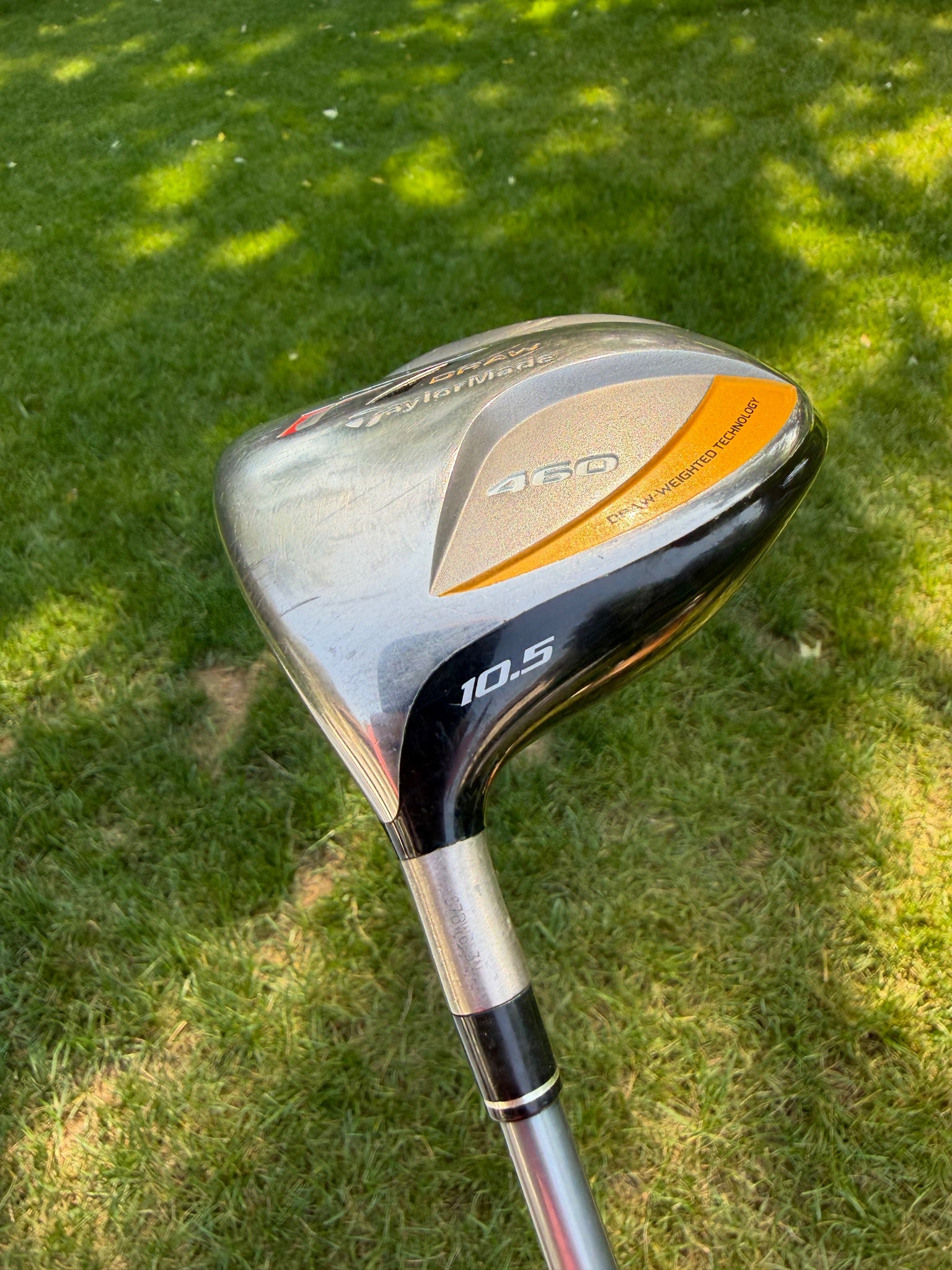 TaylorMade R7 Draw Driver 10.5° Matrix Ozik Stiff Flex Lefty 44.5" READ — photo 4