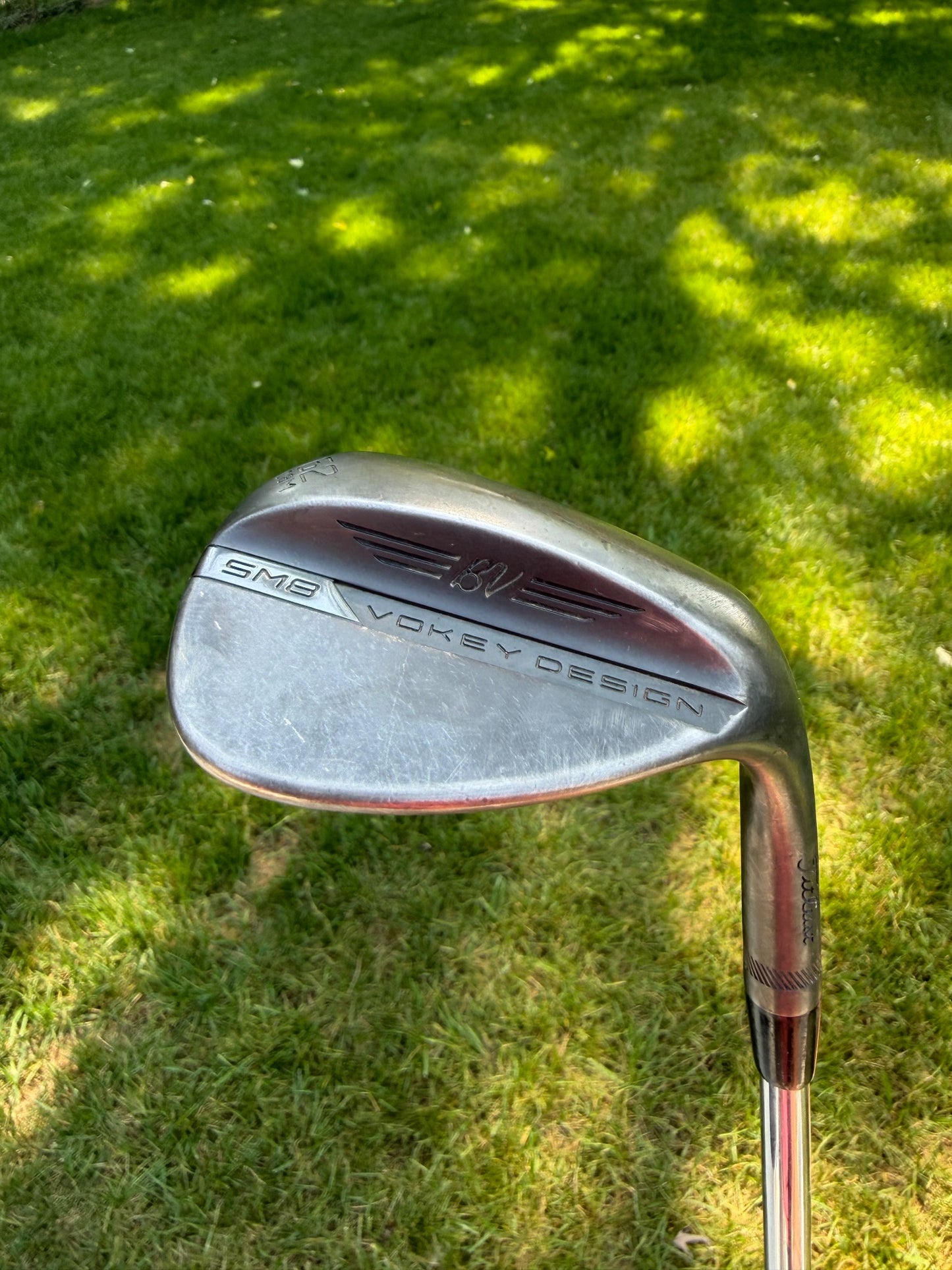 Titleist Vokey SM8 Jet Black Lob Wedge 62° / 8 Wedge Flex 35" NICE