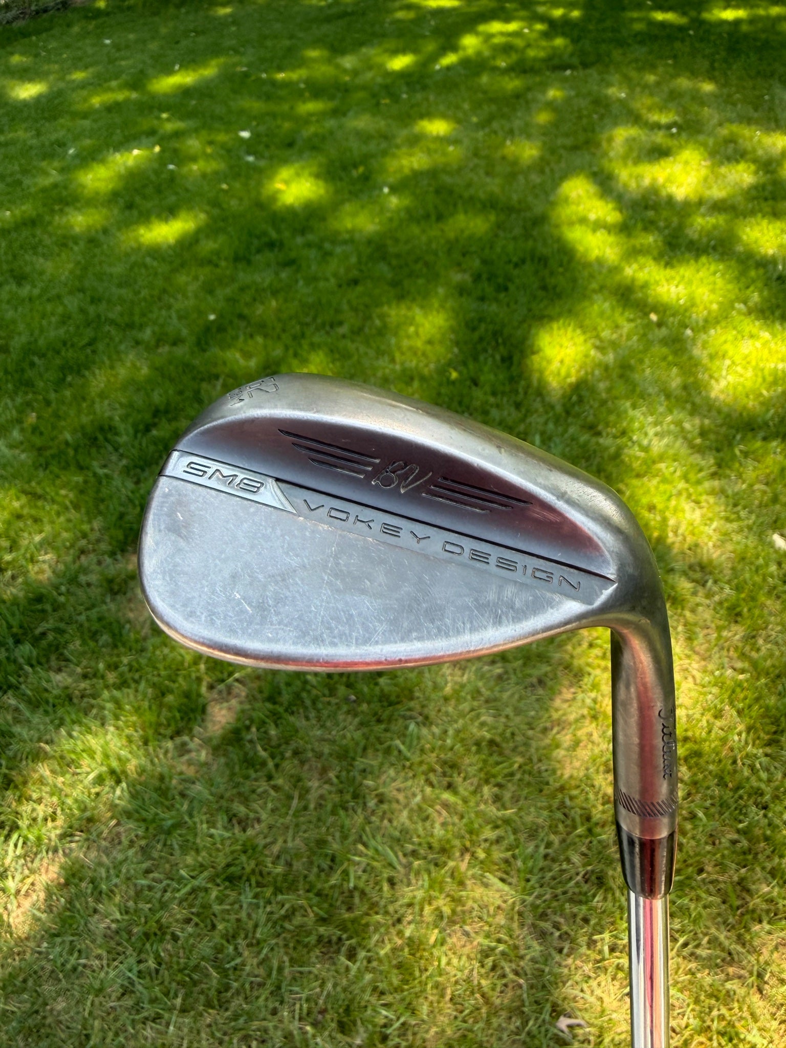 Titleist Vokey SM8 Jet Black Lob Wedge 62° / 8 Wedge Flex 35" NICE
