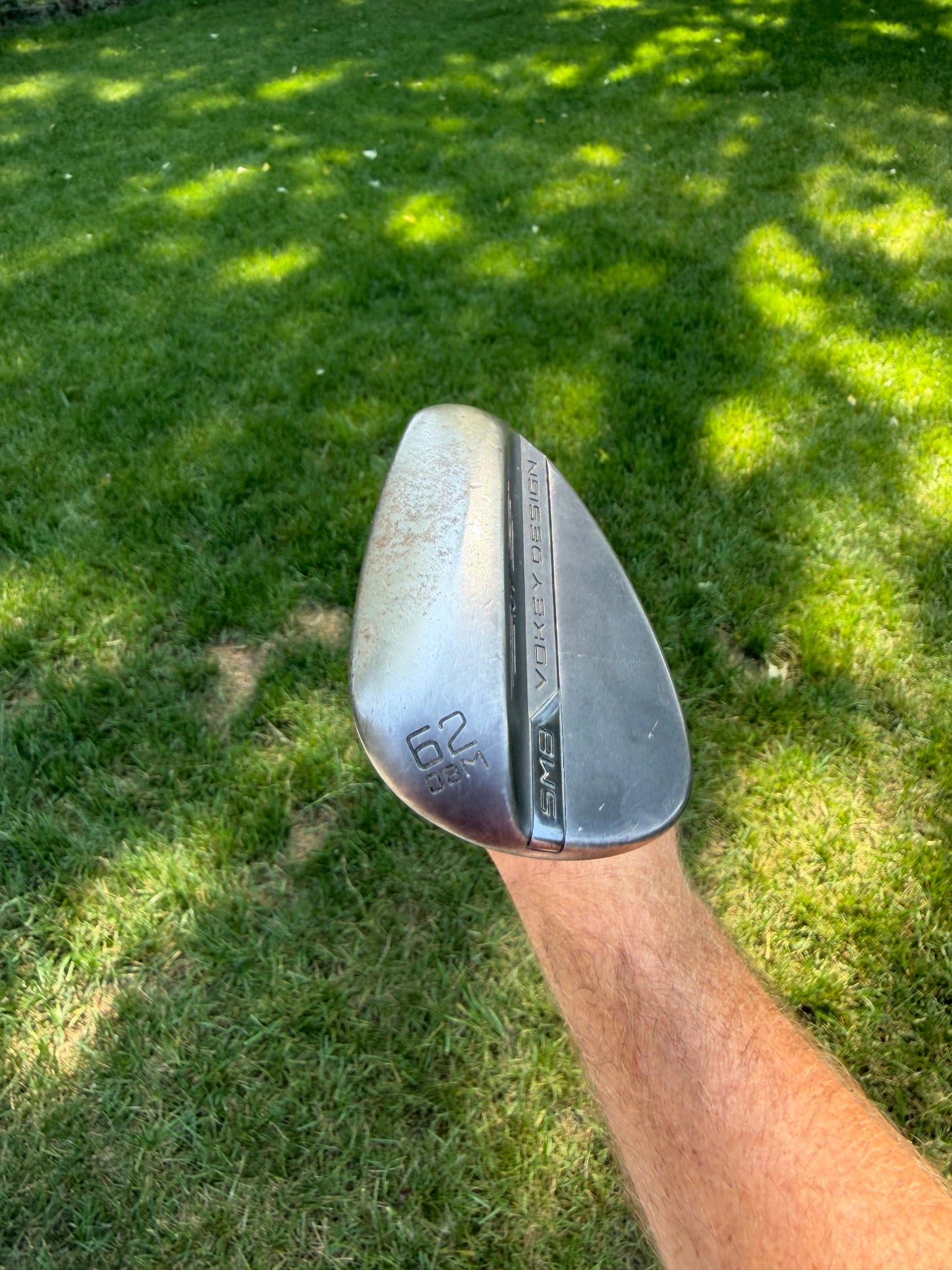 Titleist Vokey SM8 Jet Black Lob Wedge 62° / 8 Wedge Flex 35" NICE — photo 3