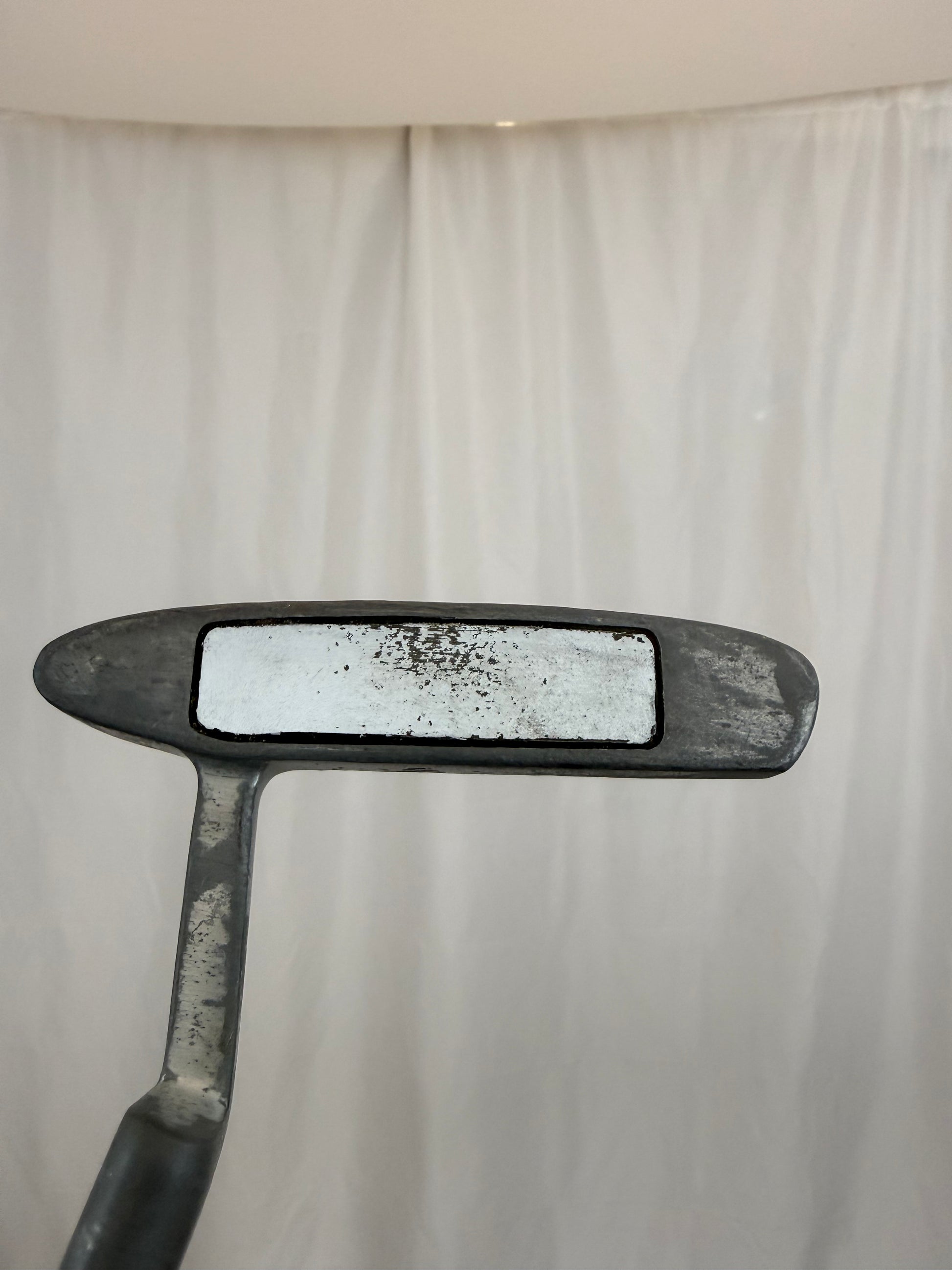 Photo of Unique White Zone Balata Face Blade Putter