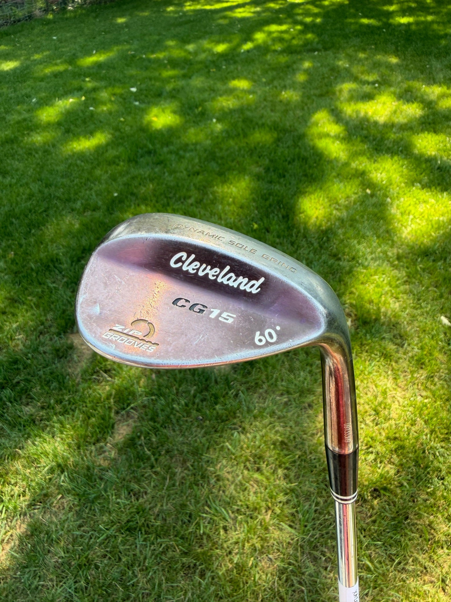 Cleveland CG15 DSG Oil Can Lob Wedge 60° Wedge Flex 35.5"