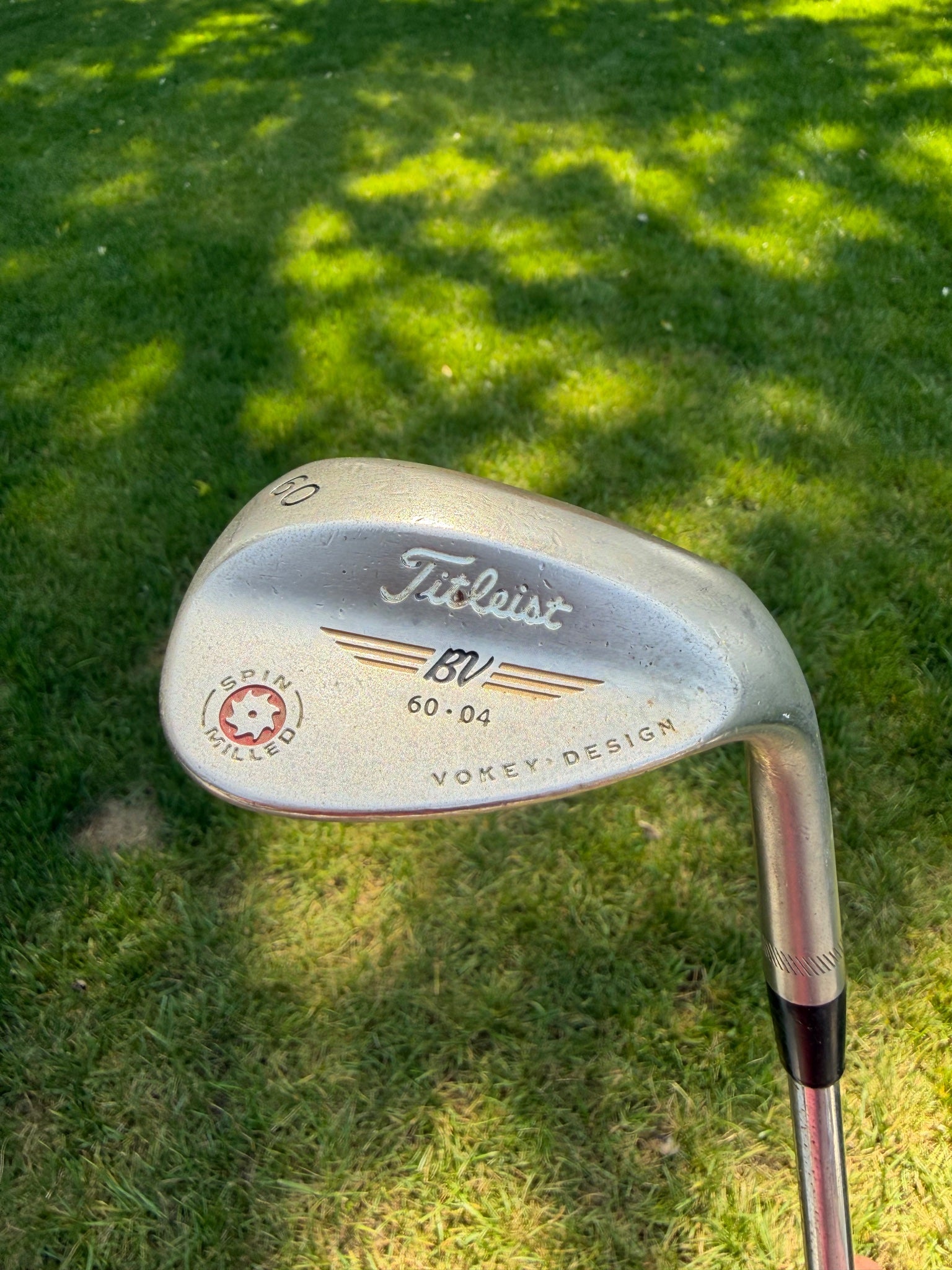 Titleist 2009 Vokey Spin Milled Chrome Lob Wedge 60° / 4 Wedge Flex 35.25"