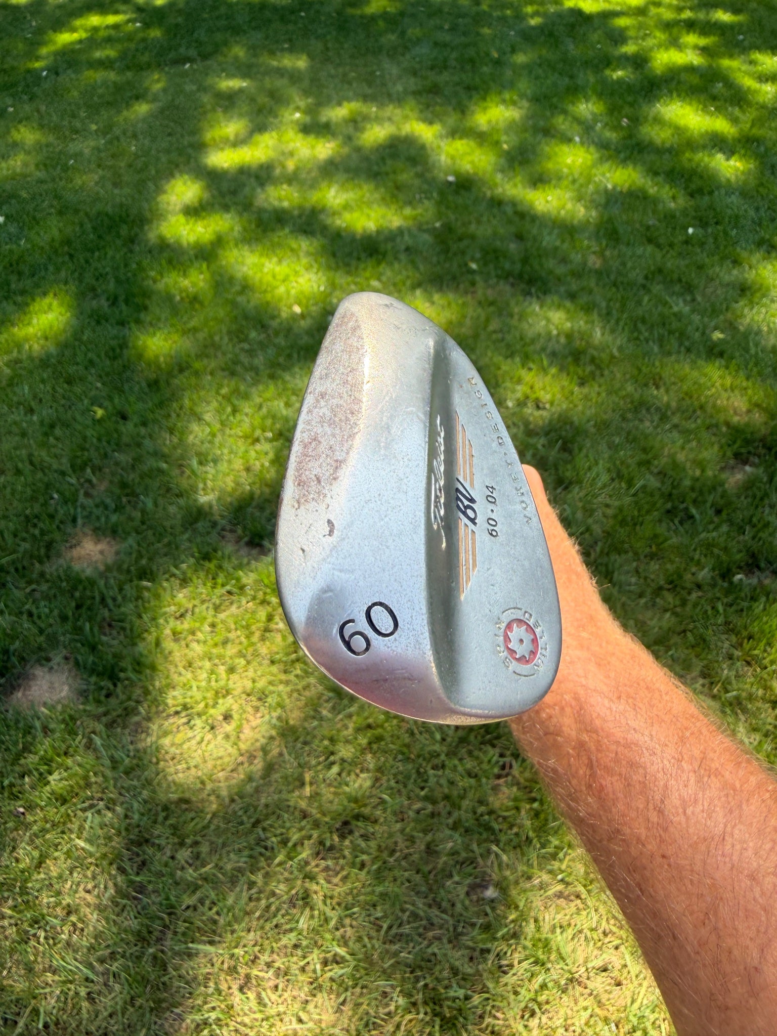 Titleist 2009 Vokey Spin Milled Chrome Lob Wedge 60° / 4 Wedge Flex 35.25" — photo 4