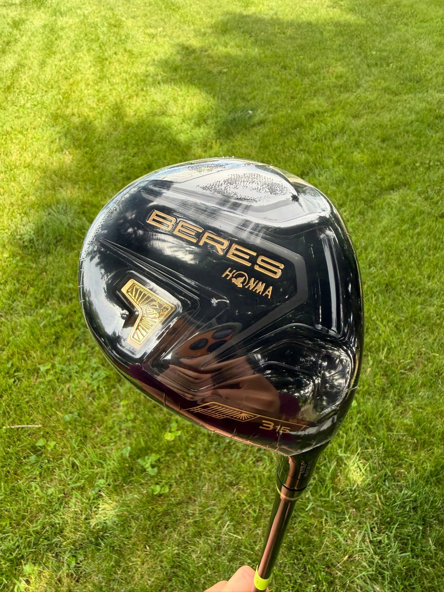 Honma Beres 08 Black 3-Wood 15° ARMRQ MX Regular Flex 43″ +HC NEW