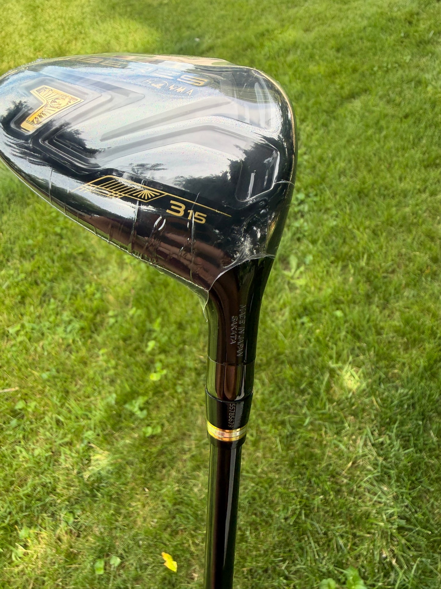 Honma Beres 08 Black 3-Wood 15° ARMRQ MX Regular Flex 43″ +HC NEW