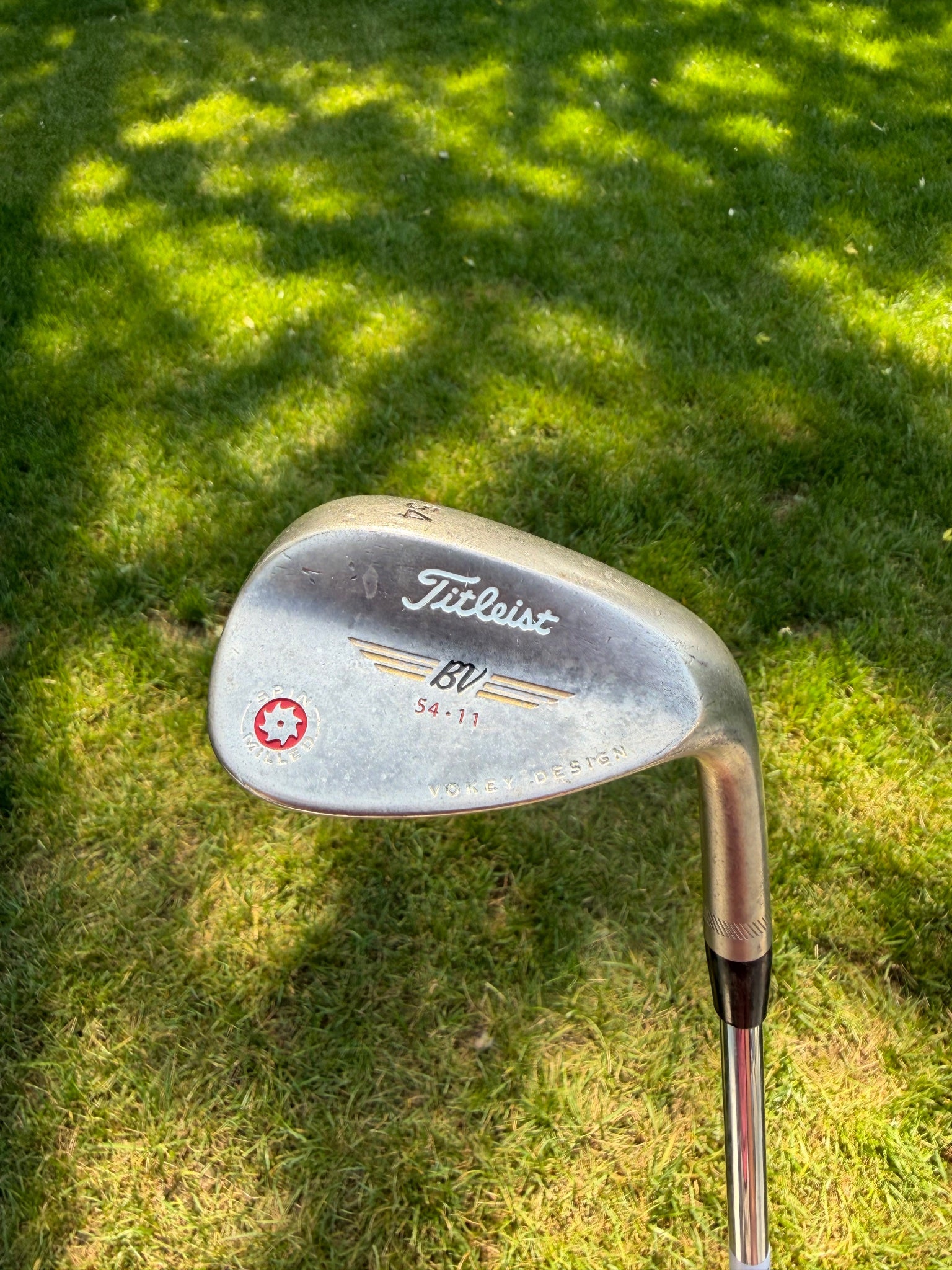 Titleist 2009 Vokey Spin Milled Black Sand Wedge 54° / 11 Wedge Flex 35.75"