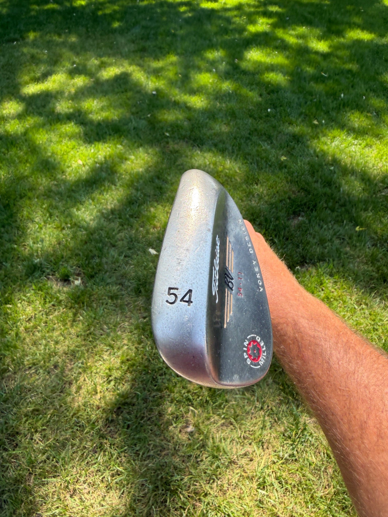 Titleist 2009 Vokey Spin Milled Black Sand Wedge 54° / 11 Wedge Flex 35.75" — photo 4