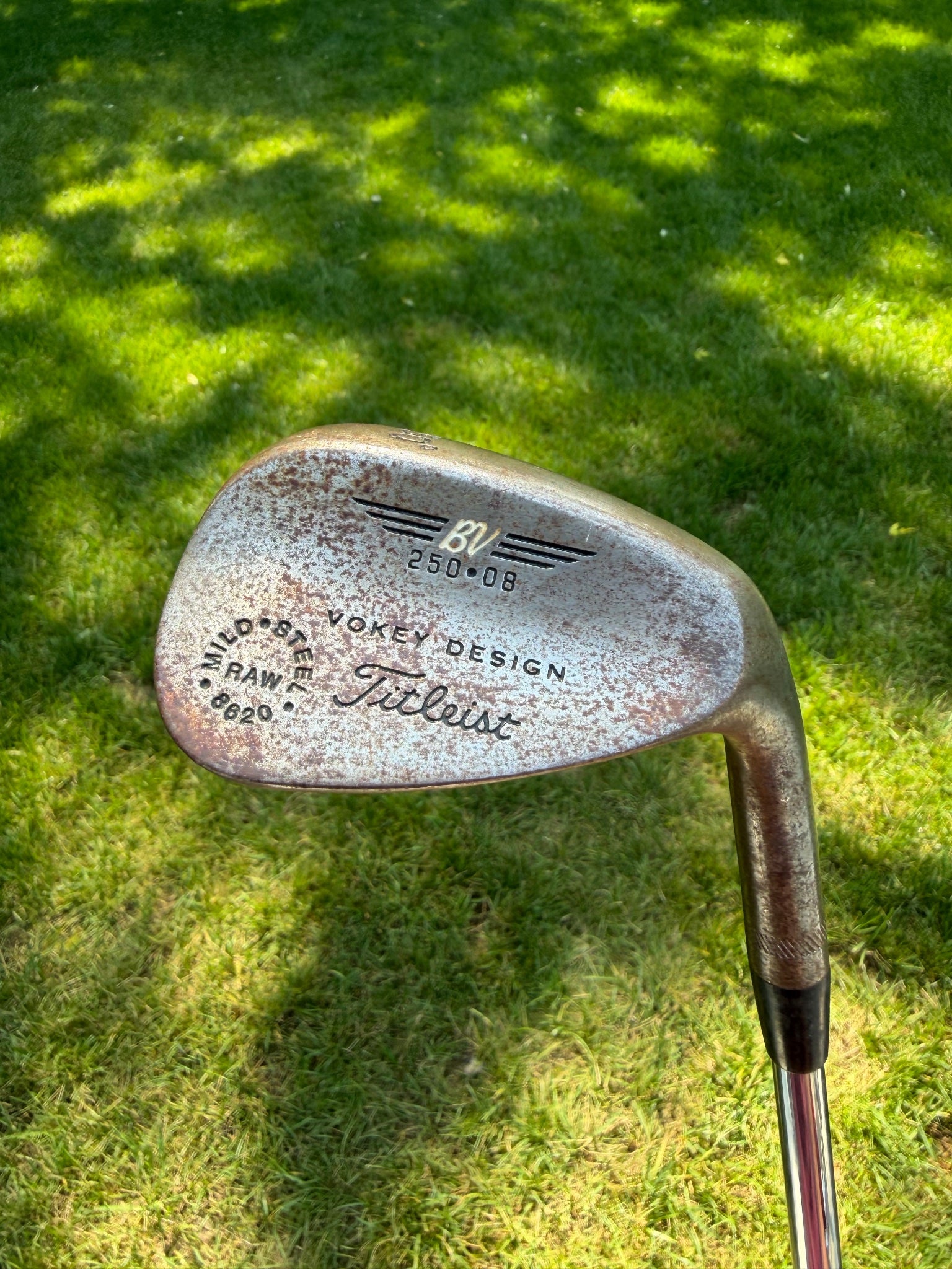 Titleist Vokey Raw Gap Wedge 50° / 8 Dynamic Gold Wedge Flex 35.5" READ