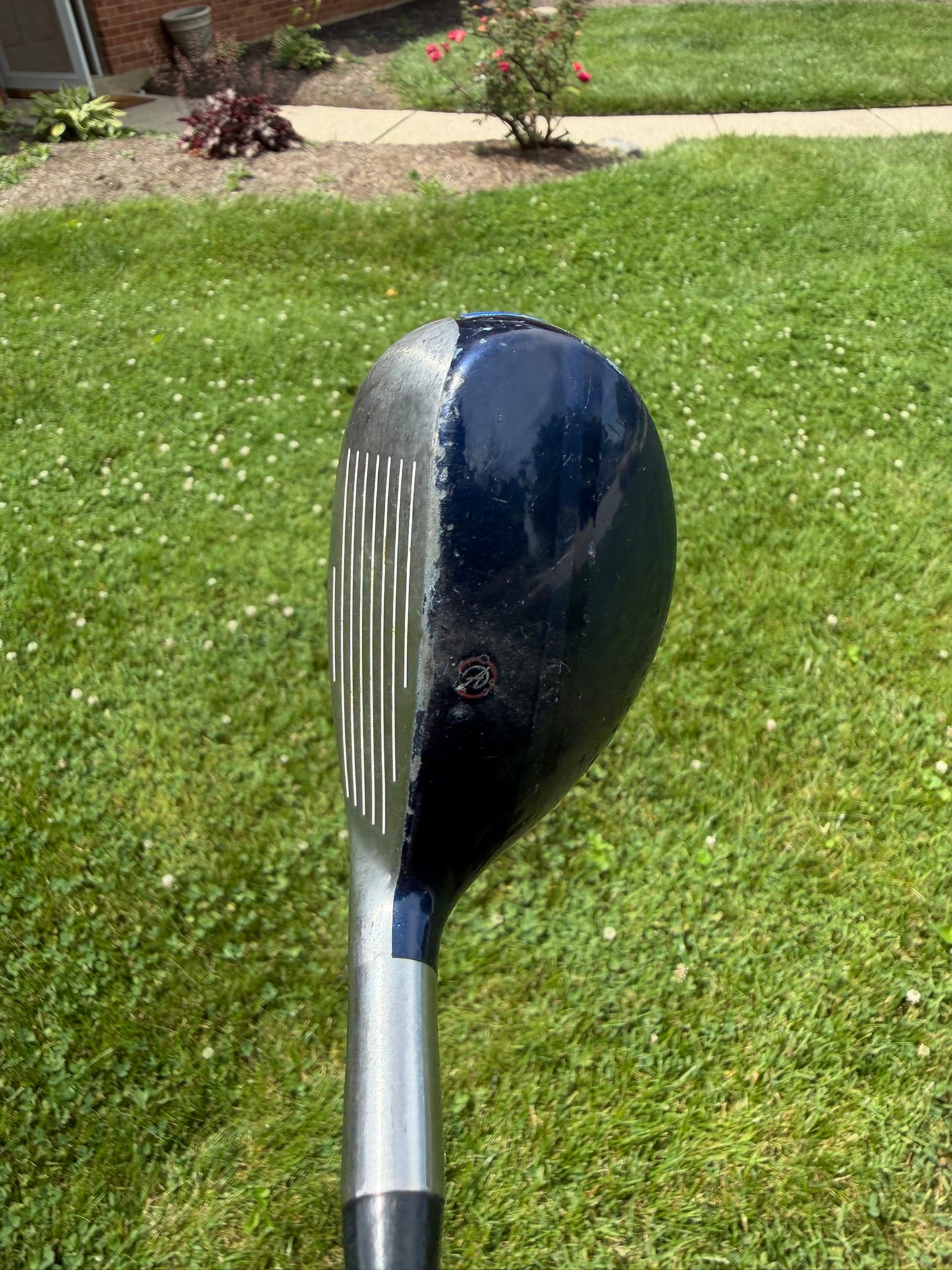 Adams 2015 Blue 5 Hybrid Aldila Slim Tech 55 Stiff Flex 38.75″