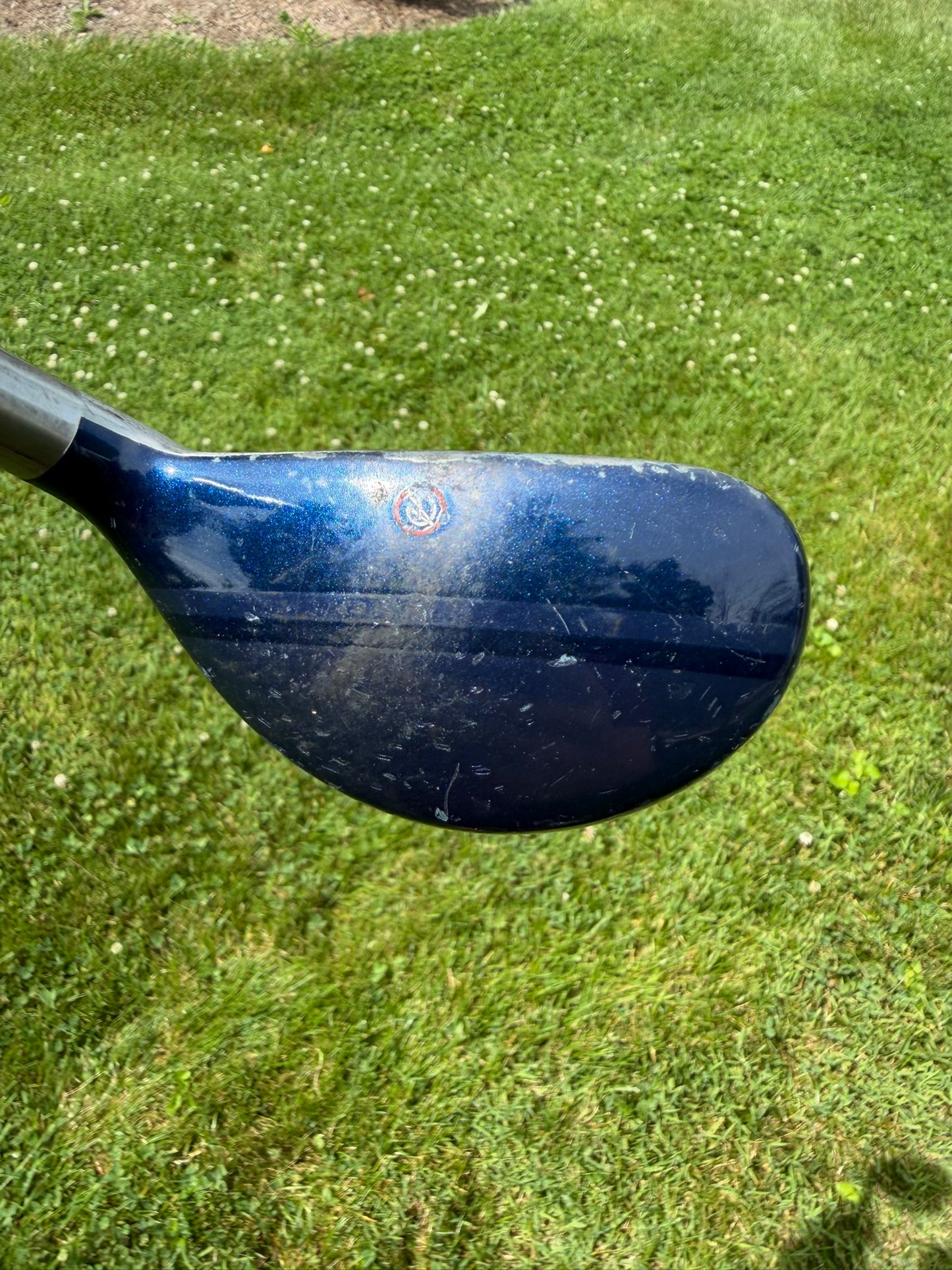 Adams 2015 Blue 5 Hybrid Aldila Slim Tech 55 Stiff Flex 38.75″