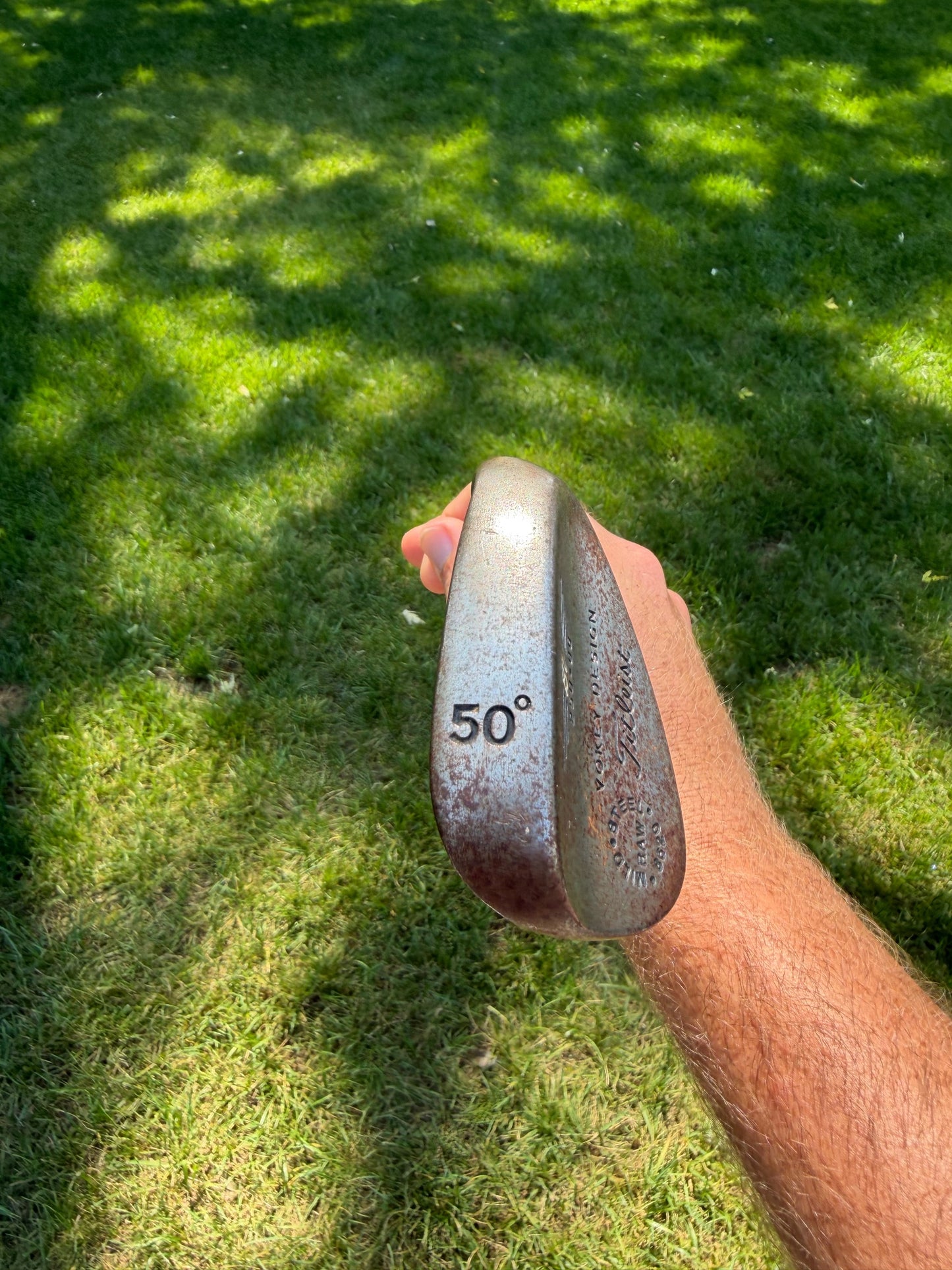 Titleist Vokey Raw Gap Wedge 50° / 8 Dynamic Gold Wedge Flex 35.5" READ — photo 4