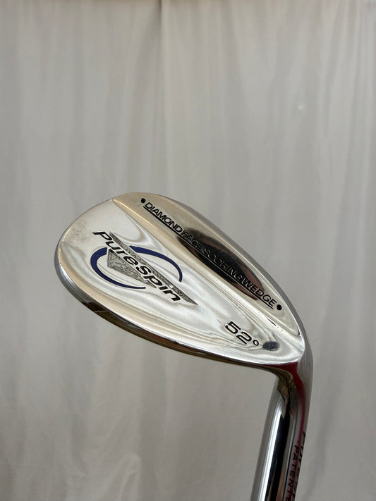 Photo of PureSpin Diamond Face Scoring Gap Wedge 52° Wedge Flex