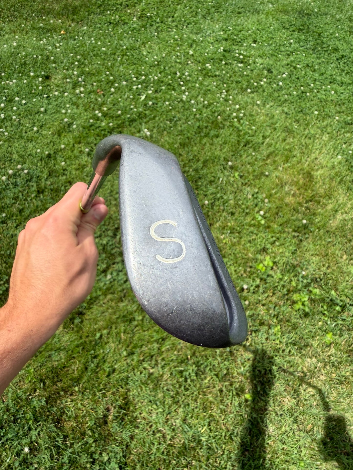 Ping Eye 2 Sand Wedge Orange Dot ZZ Lite Stiff Flex 35.25″ NICE