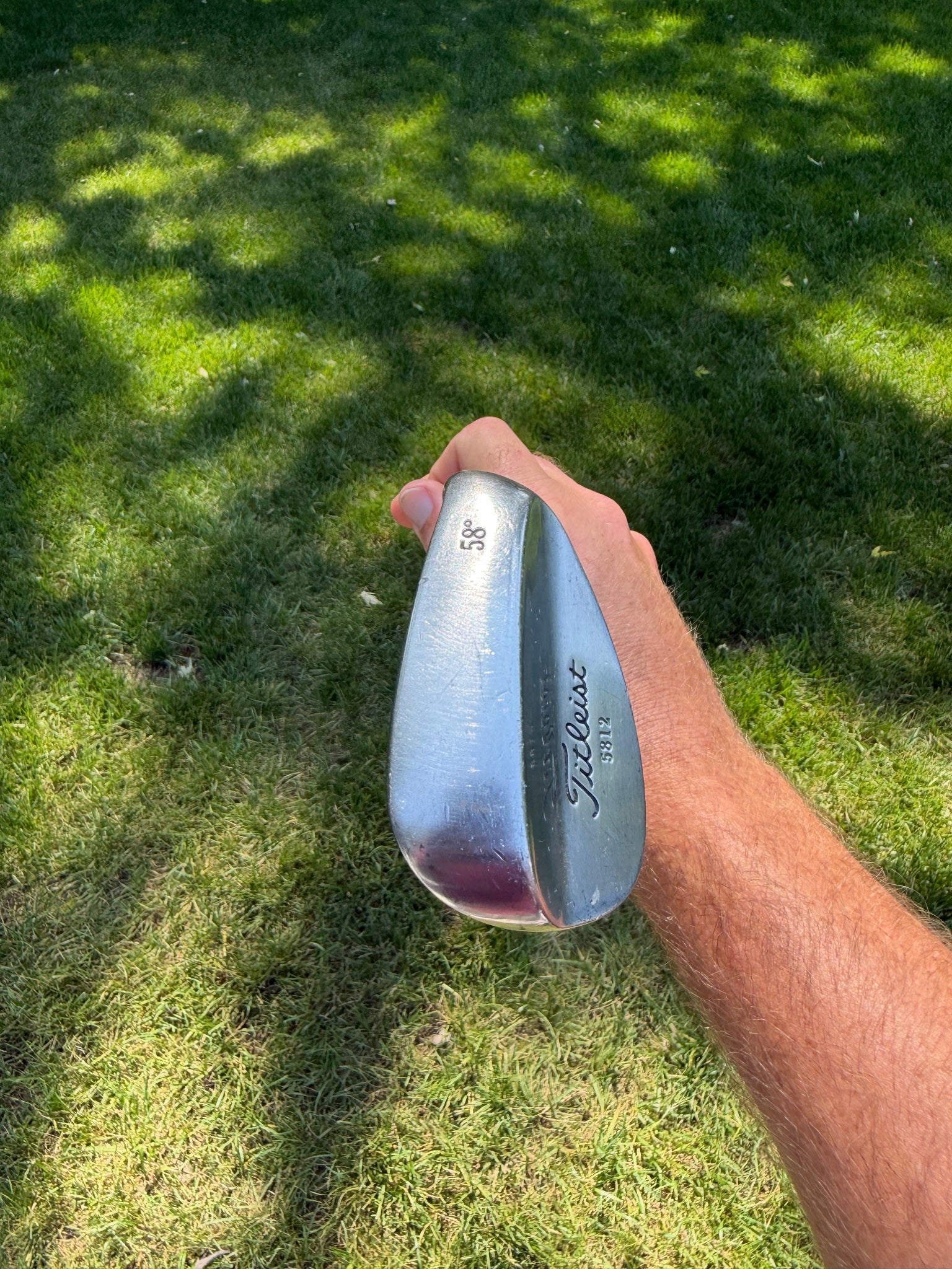 Titleist Chrome Lob Wedge 58° / 12 DG S400 Stiff Flex 35.25" NICE — photo 4