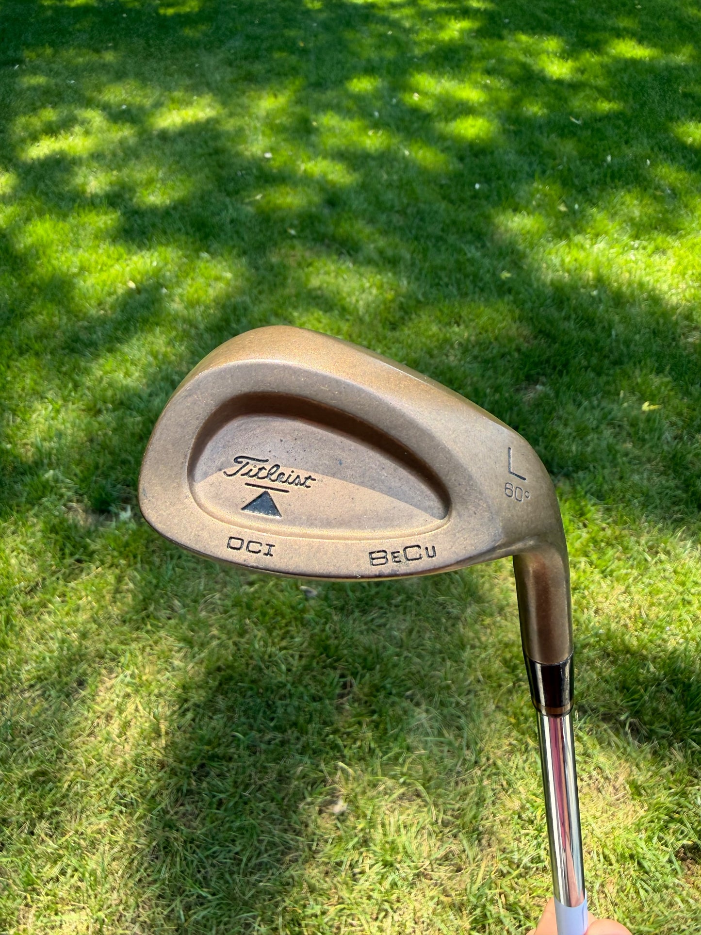 Titleist DCI BeCu Lob Wedge 60° TriSpec Stiff Flex 35.25" NICE