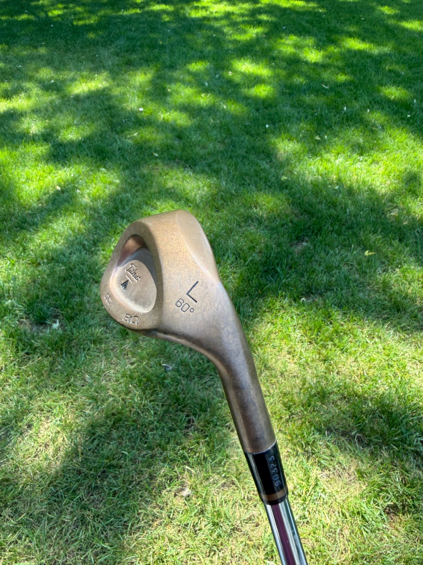 Titleist DCI BeCu Lob Wedge 60° TriSpec Stiff Flex 35.25" NICE — photo 5