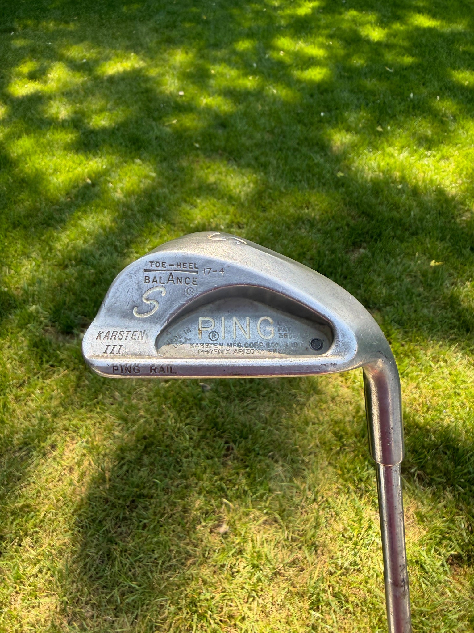 Ping Karsten 3 Sand Wedge Black Dot Wedge Flex 35.5" READ