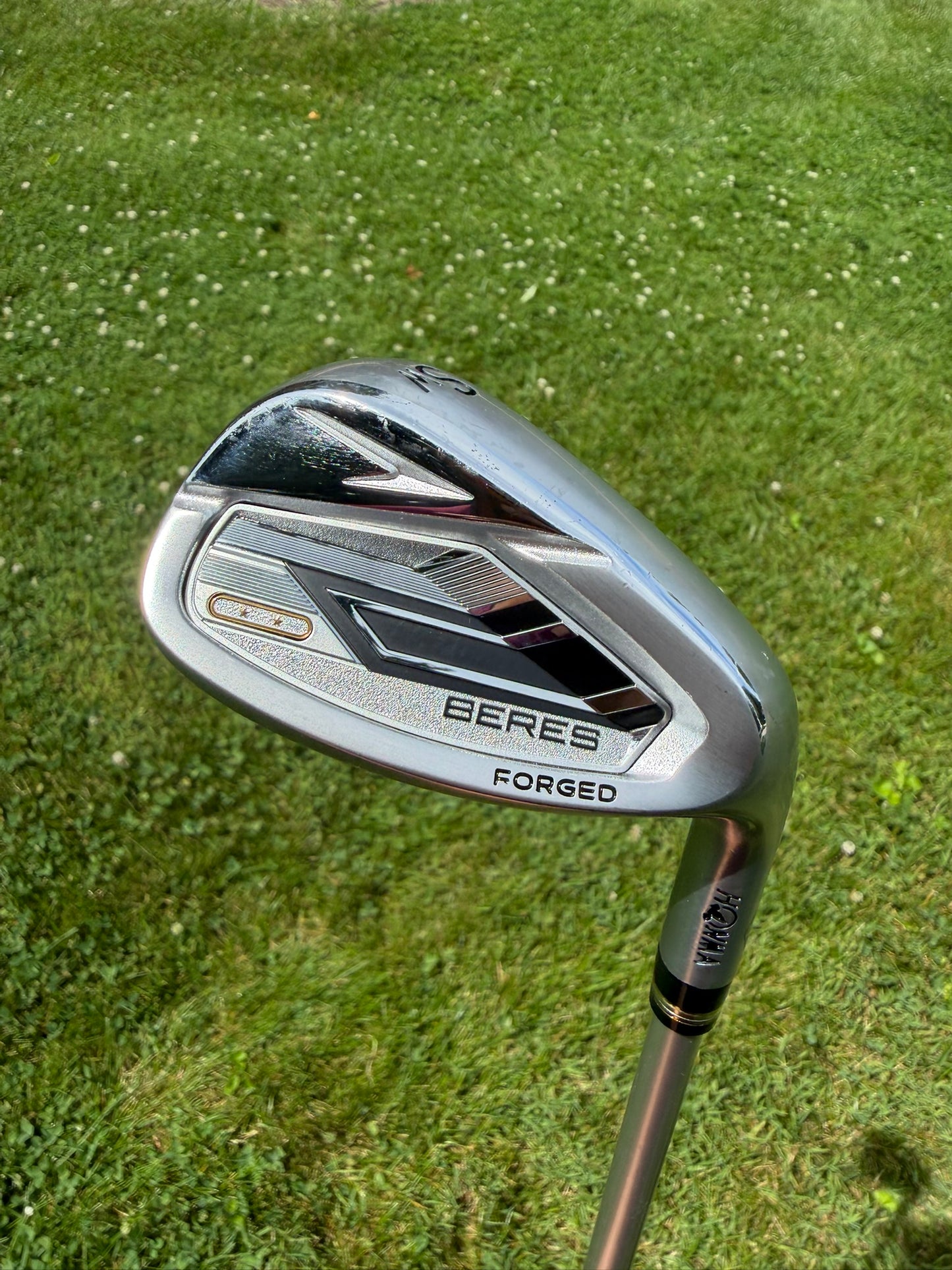 Honma Beres 09 2 Star Sand Wedge ARMRQ FX Regular Flex 35.25″ NICE