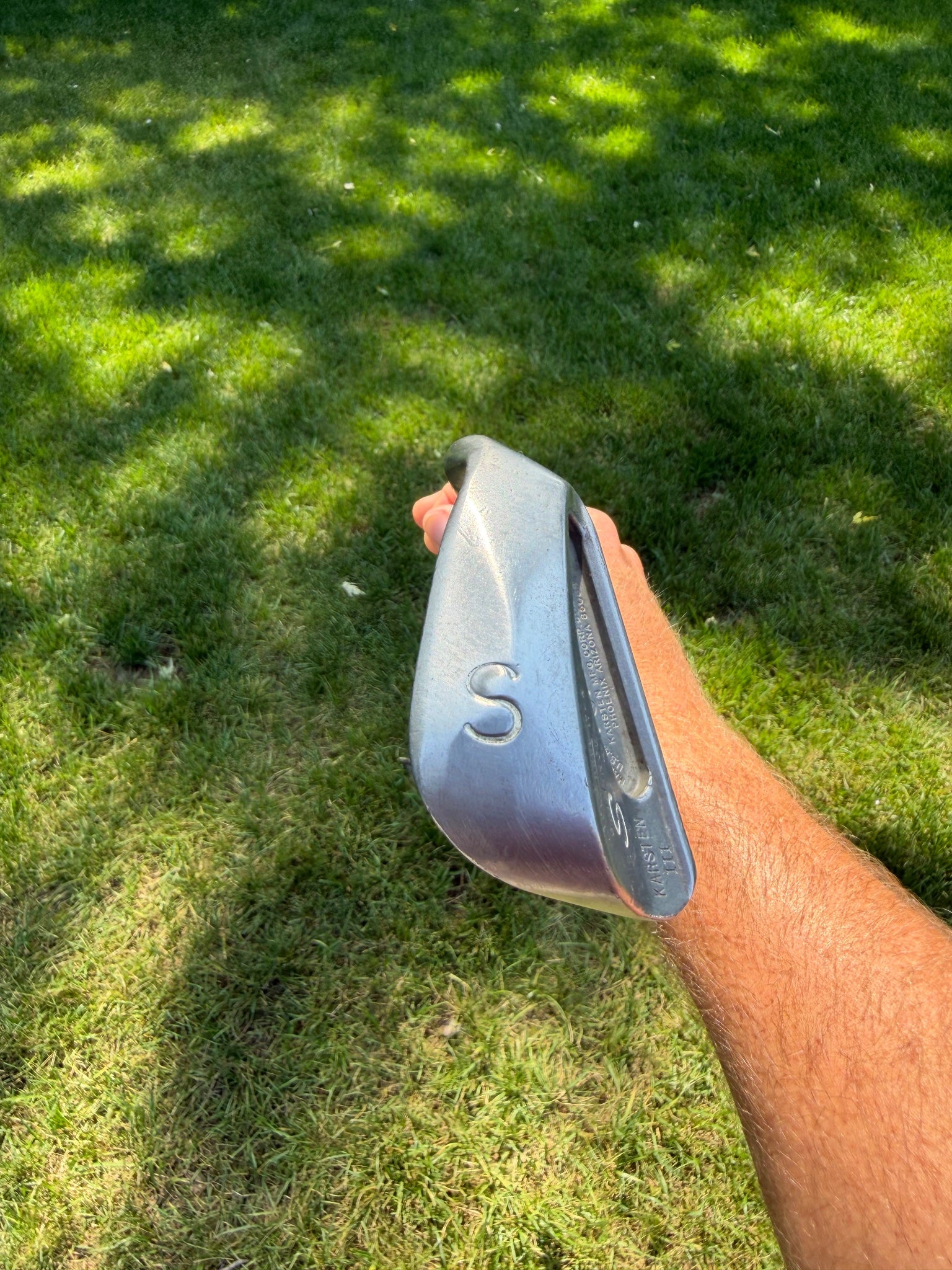 Ping Karsten 3 Sand Wedge Black Dot Wedge Flex 35.5" READ — photo 4