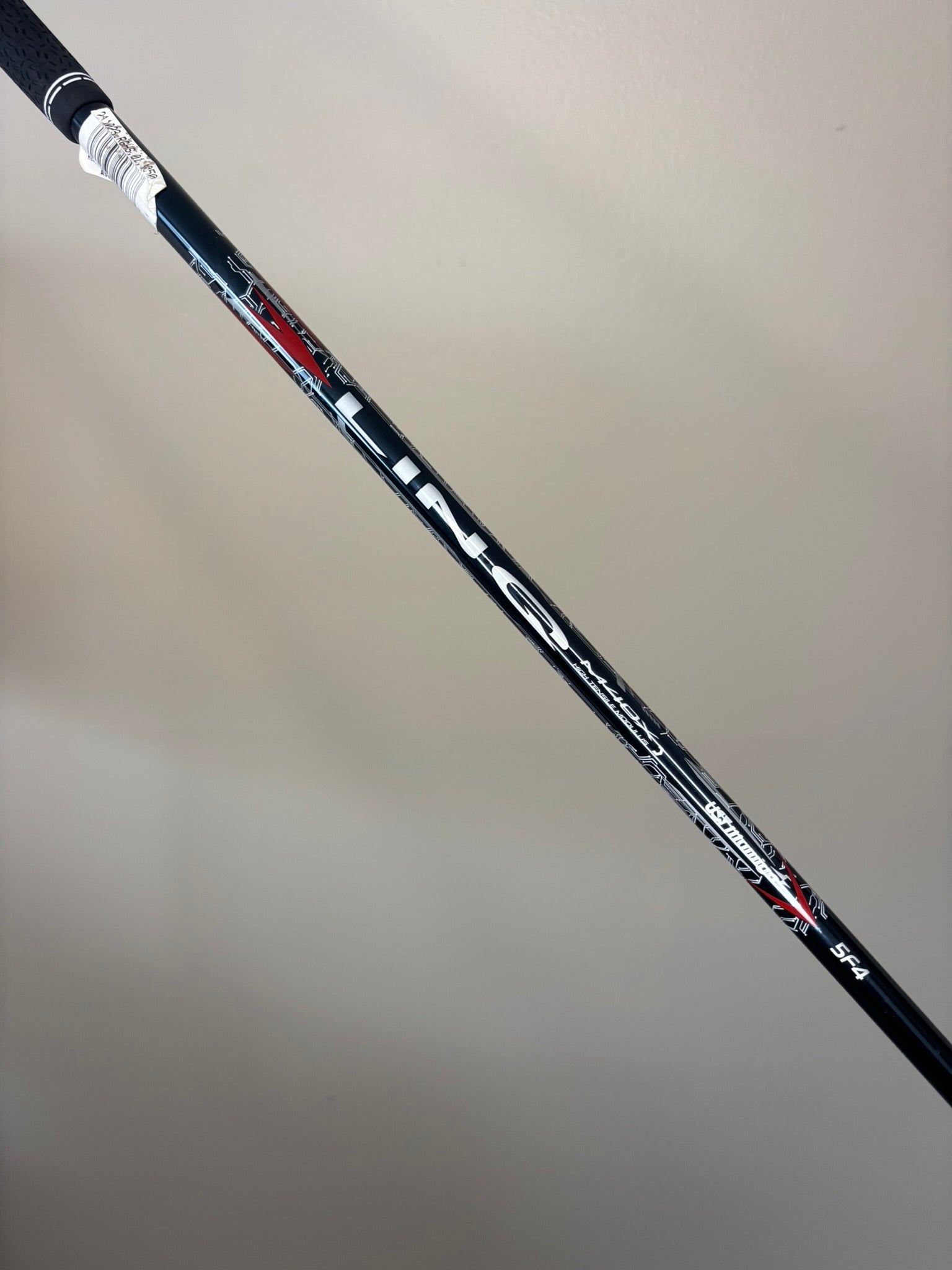 Photo of UST Mamiya Lin-Q M40X Red 5F4 Stiff 50 Grams Driver Shaft