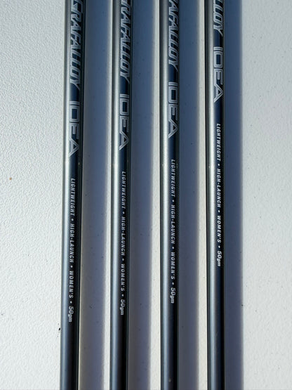 Photo of Adams Idea A7 OS Iron Set Ladies Flex Grafalloy