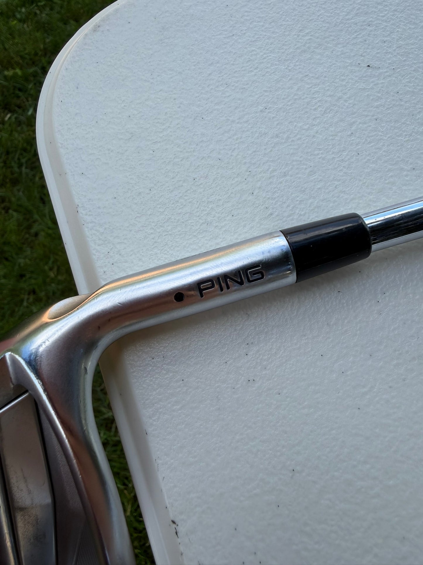 Ping i210 Iron Set 5-PW Black Dot KBS Tour 90 Stiff Flex +1/4″ NICE
