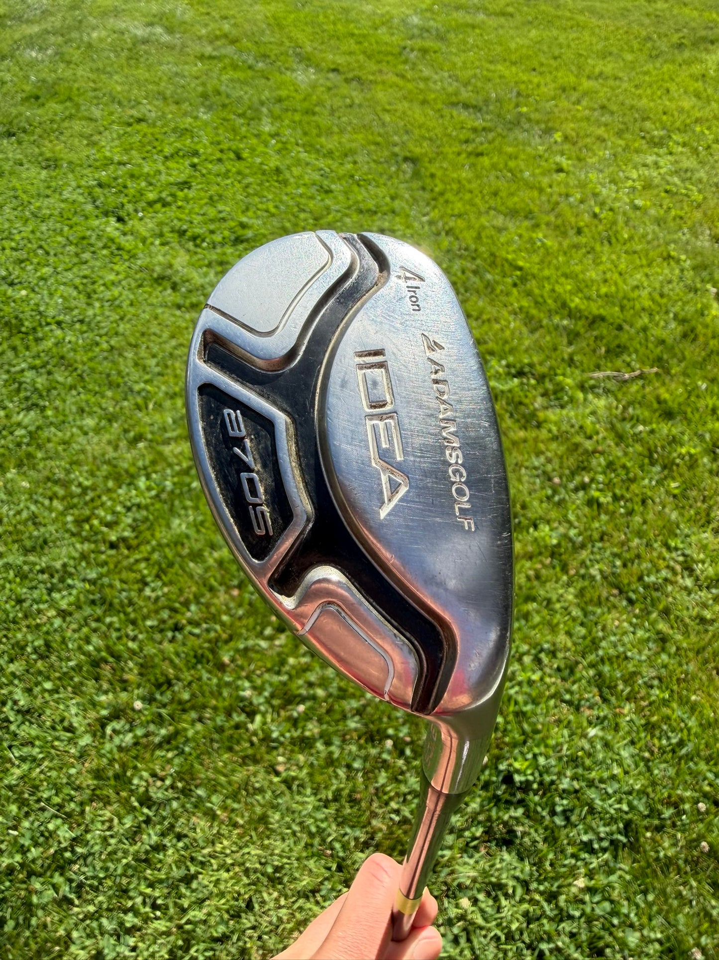Adams Idea A7 OS 4 Hybrid Grafalloy Ladies Flex 38.75″