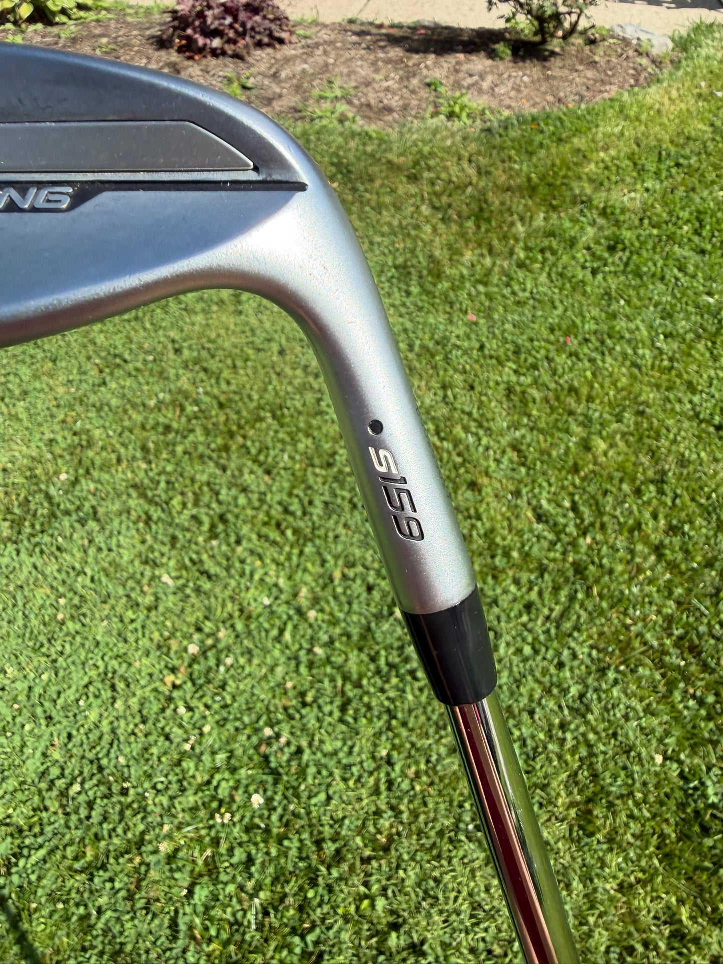 Ping s159 Pitching Wedge 46°/12 Black Dot Tour Issue S400 Stiff Flex 35.75″ NICE