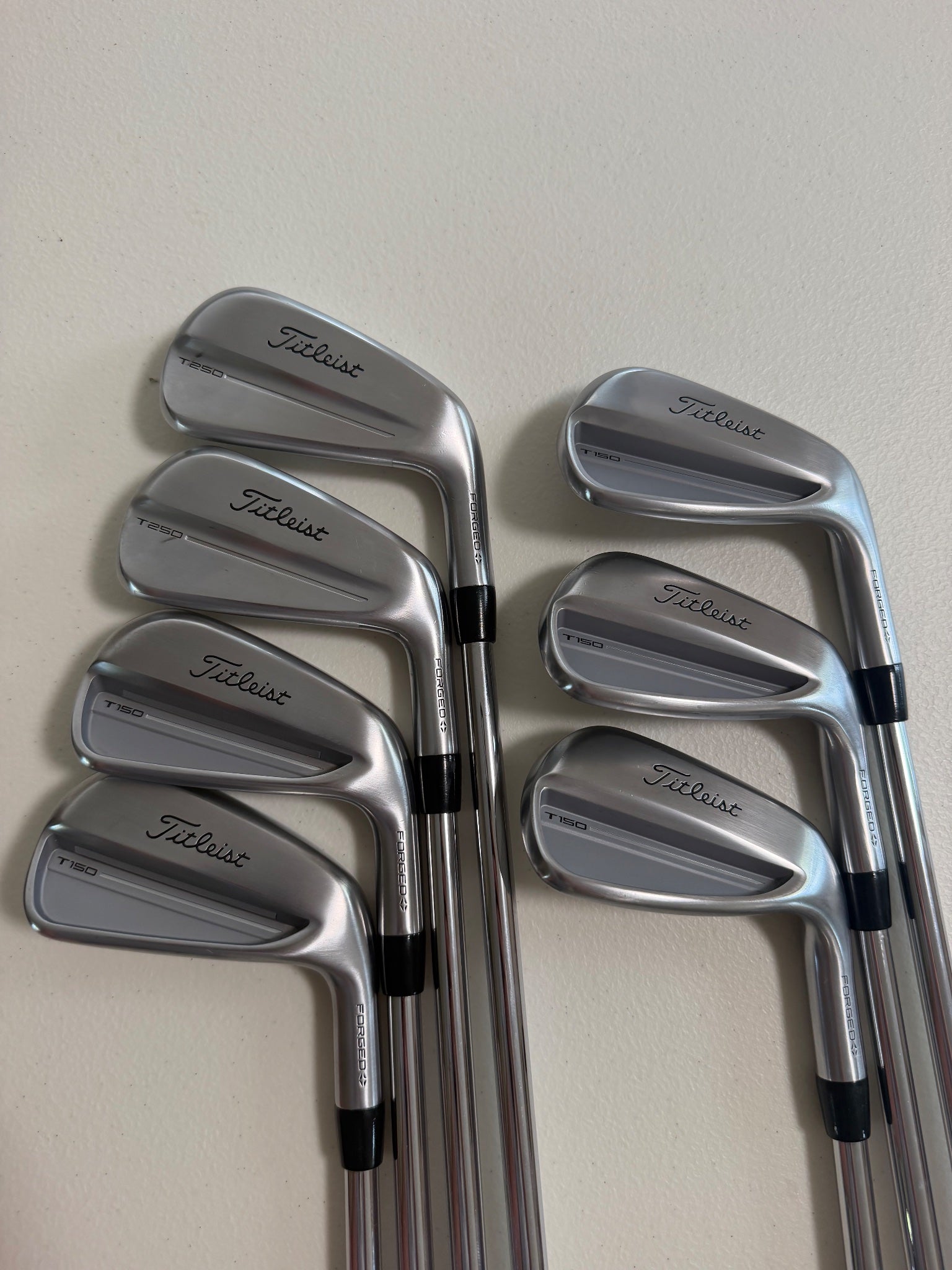 Titleist 2025 T150/T250 Combo Iron Set 4-PW NS Pro Tour105 Stiff Flex MINT