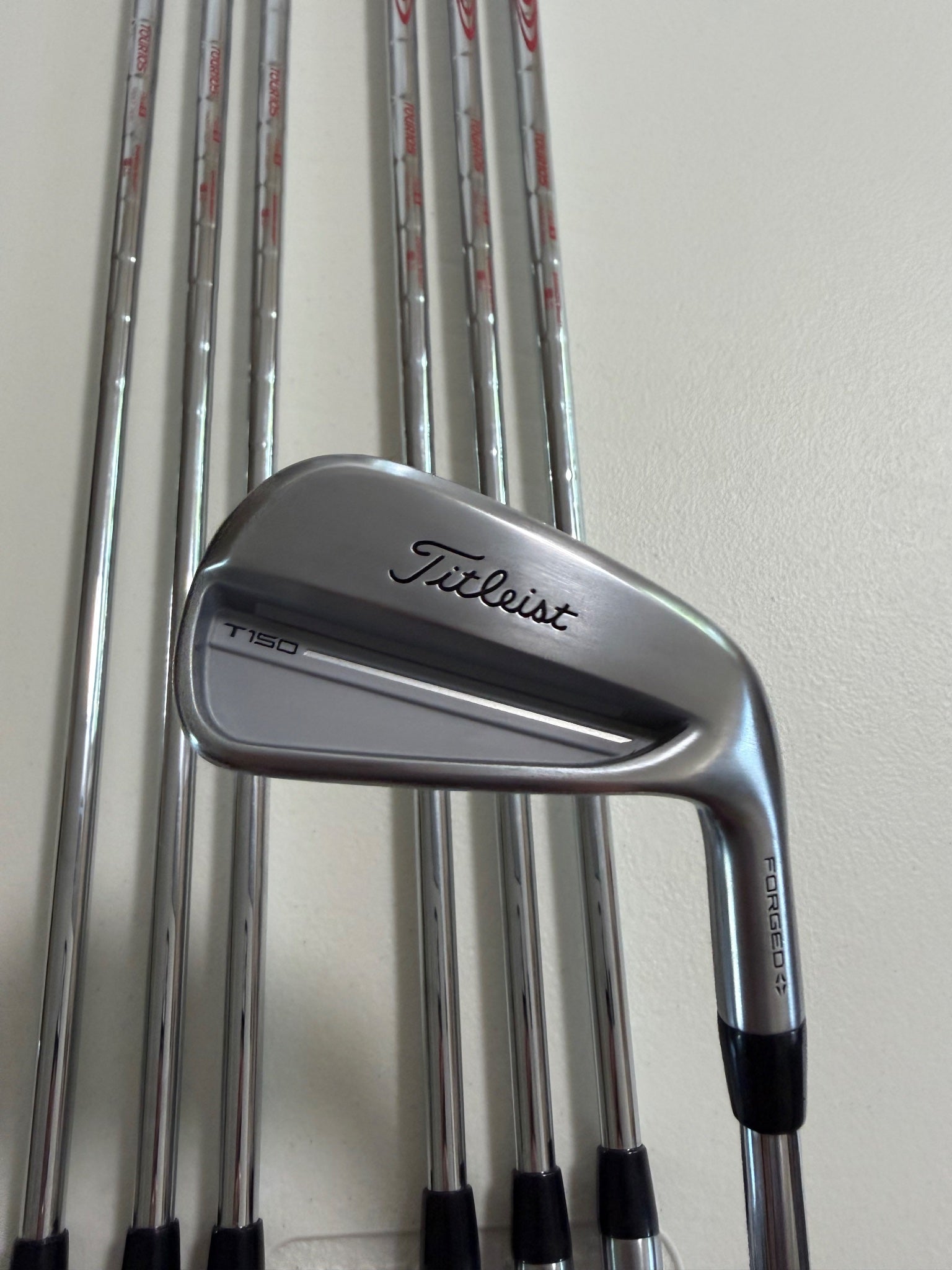 Titleist 2025 T150/T250 Combo Iron Set 4-PW NS Pro Tour105 Stiff Flex MINT — photo 9
