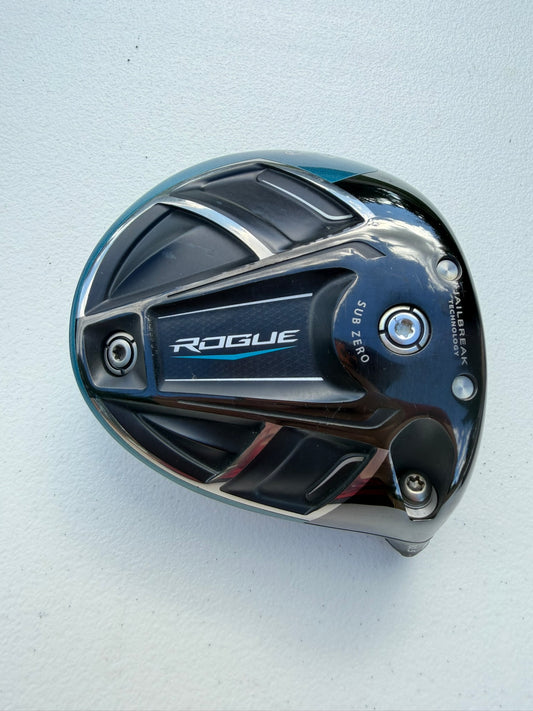 Callaway Rogue Sub Zero Driver 10.5° +HC Head Only NICE