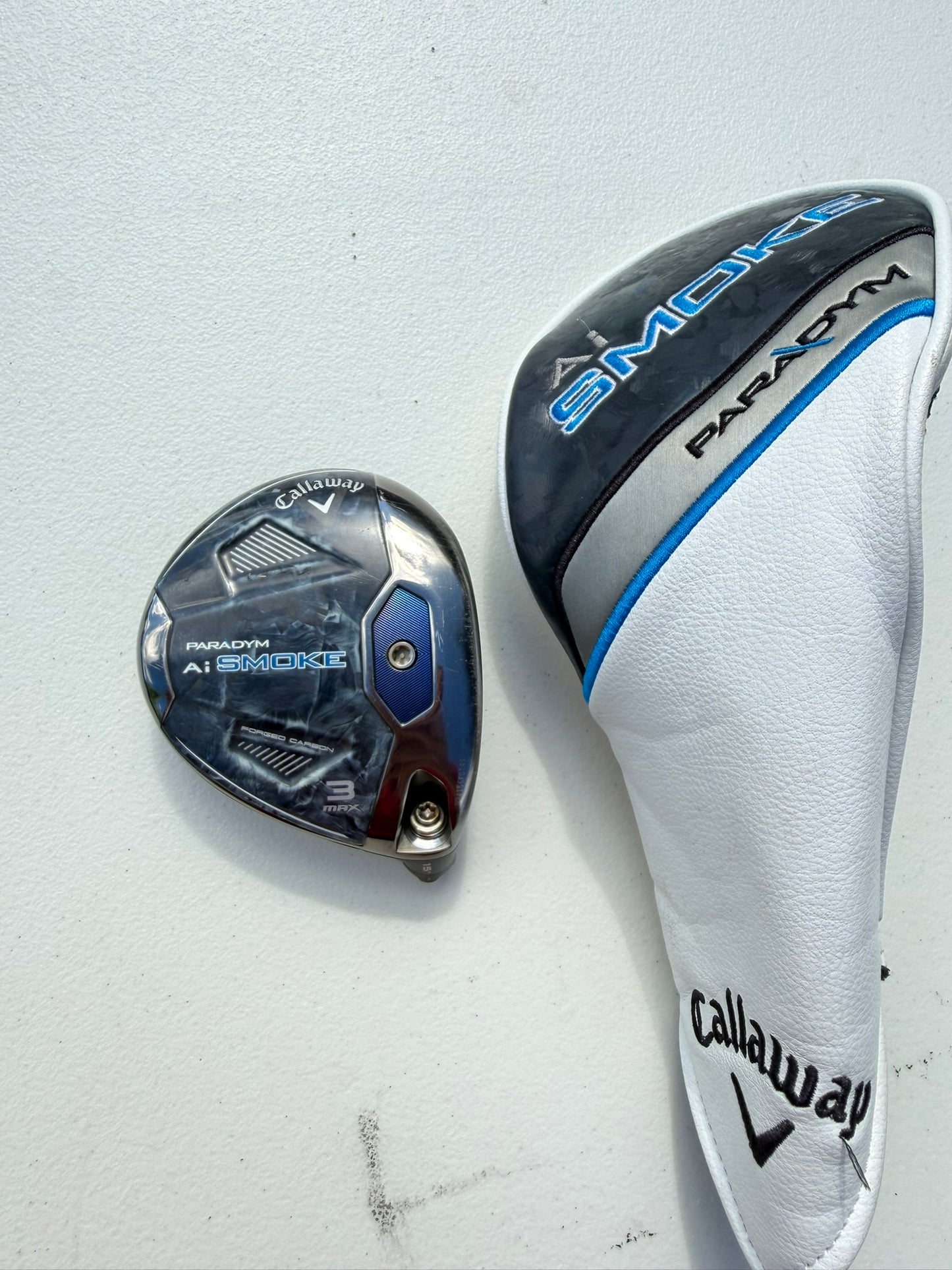 Callaway Paradym Ai Smoke Max 3-Wood 15° +HC Head Only