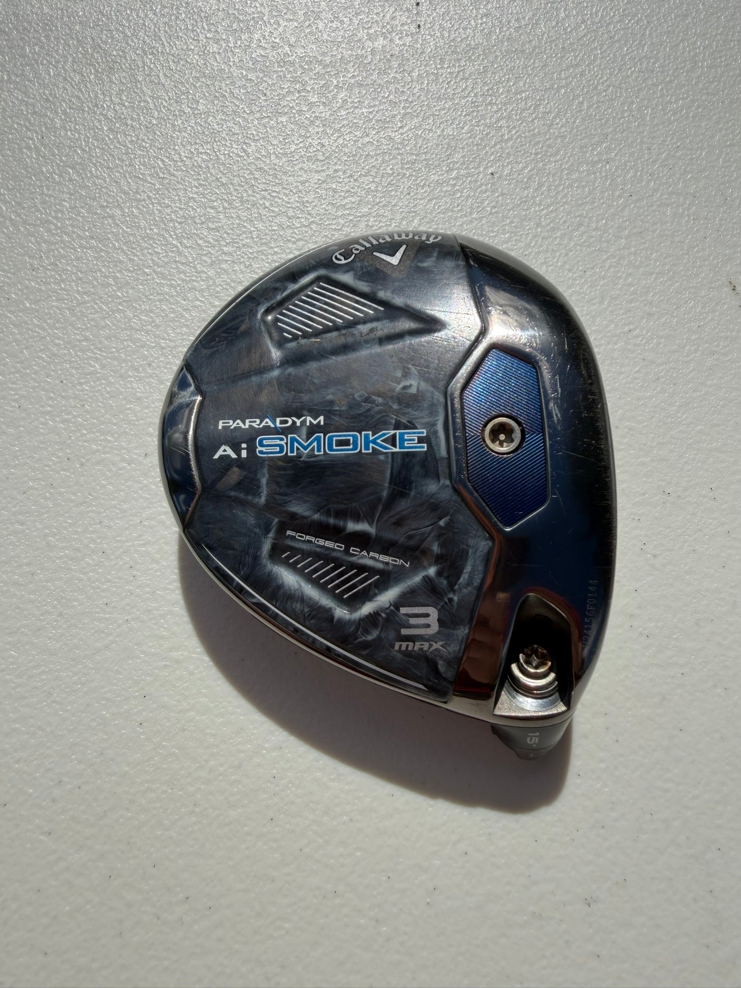 Callaway Paradym Ai Smoke Max 3-Wood 15° +HC Head Only