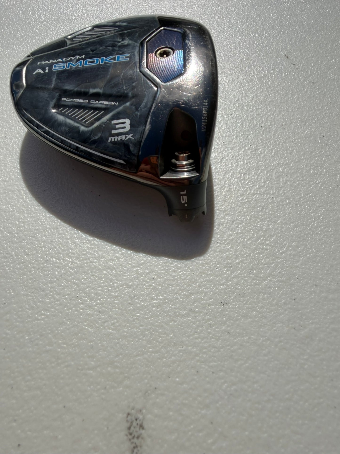Callaway Paradym Ai Smoke Max 3-Wood 15° +HC Head Only