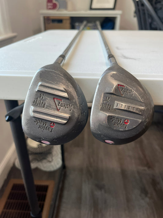 Photo of Taylormade System 2 Raylor Wood Set Stiff Flex
