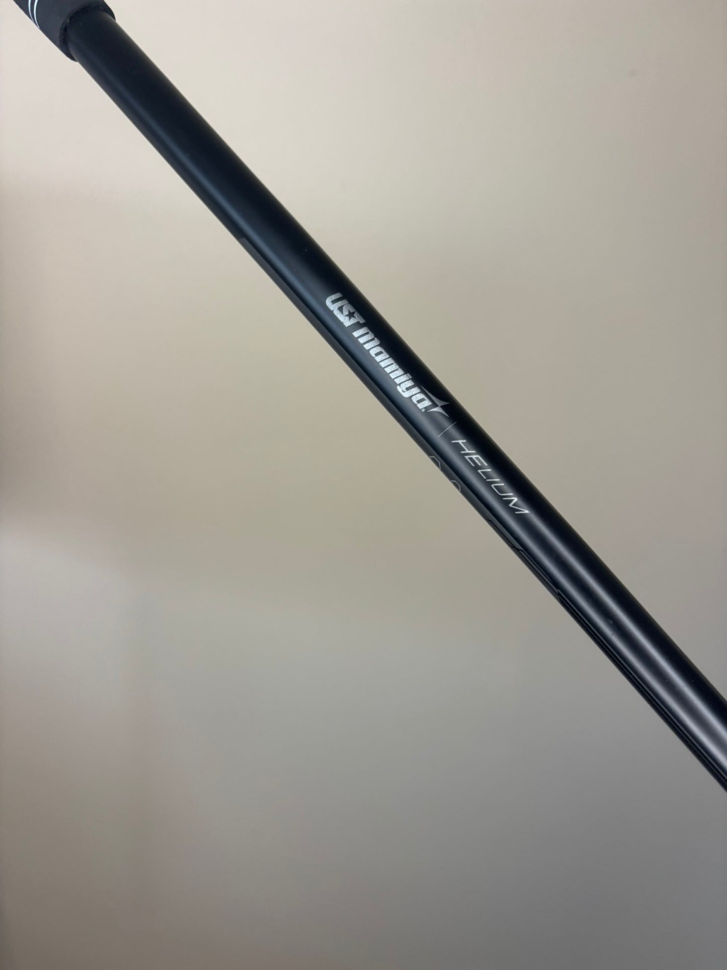 Photo of UST Mamiya Helium Nanocore Black 5F3 Regular 50 Grams Driver Shaft