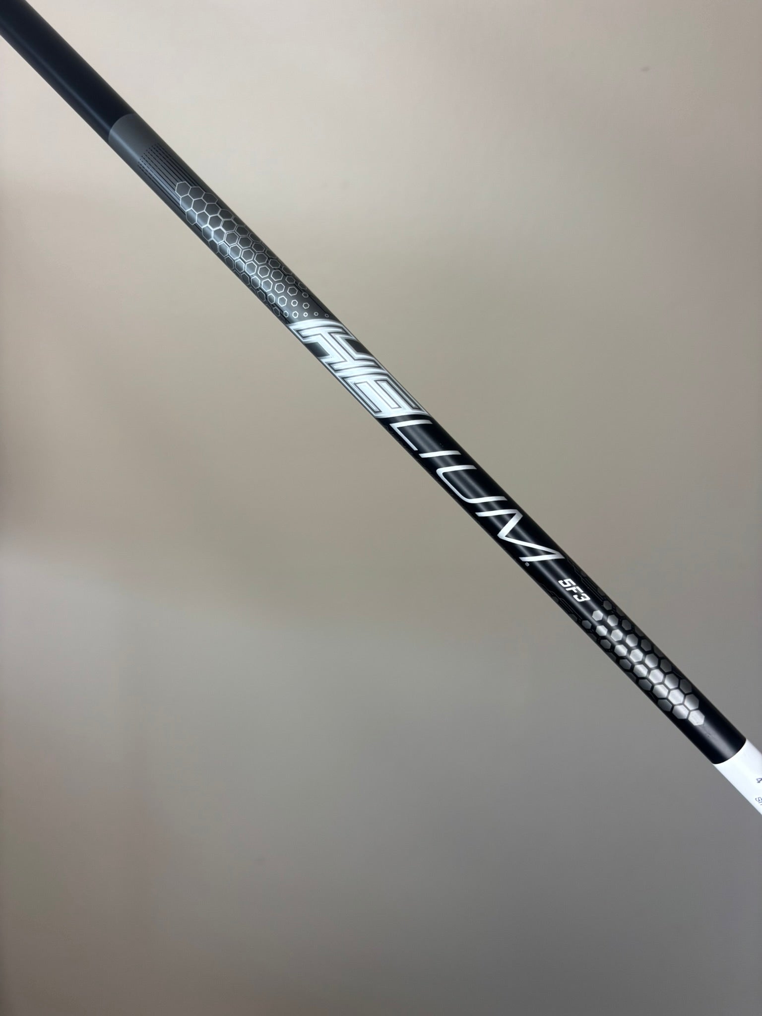 Photo of UST Mamiya Helium Nanocore Black 5F3 Regular 50 Grams Driver Shaft